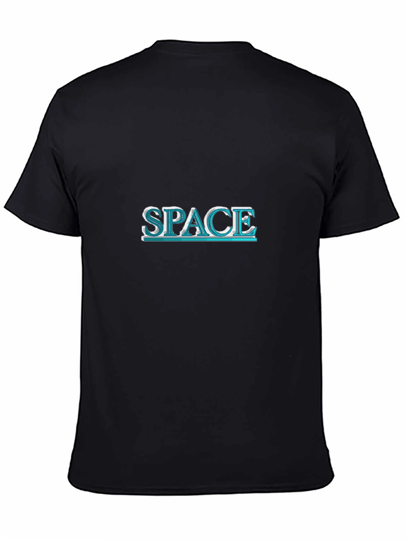 Space T-Shirt - Black Graphic Tee