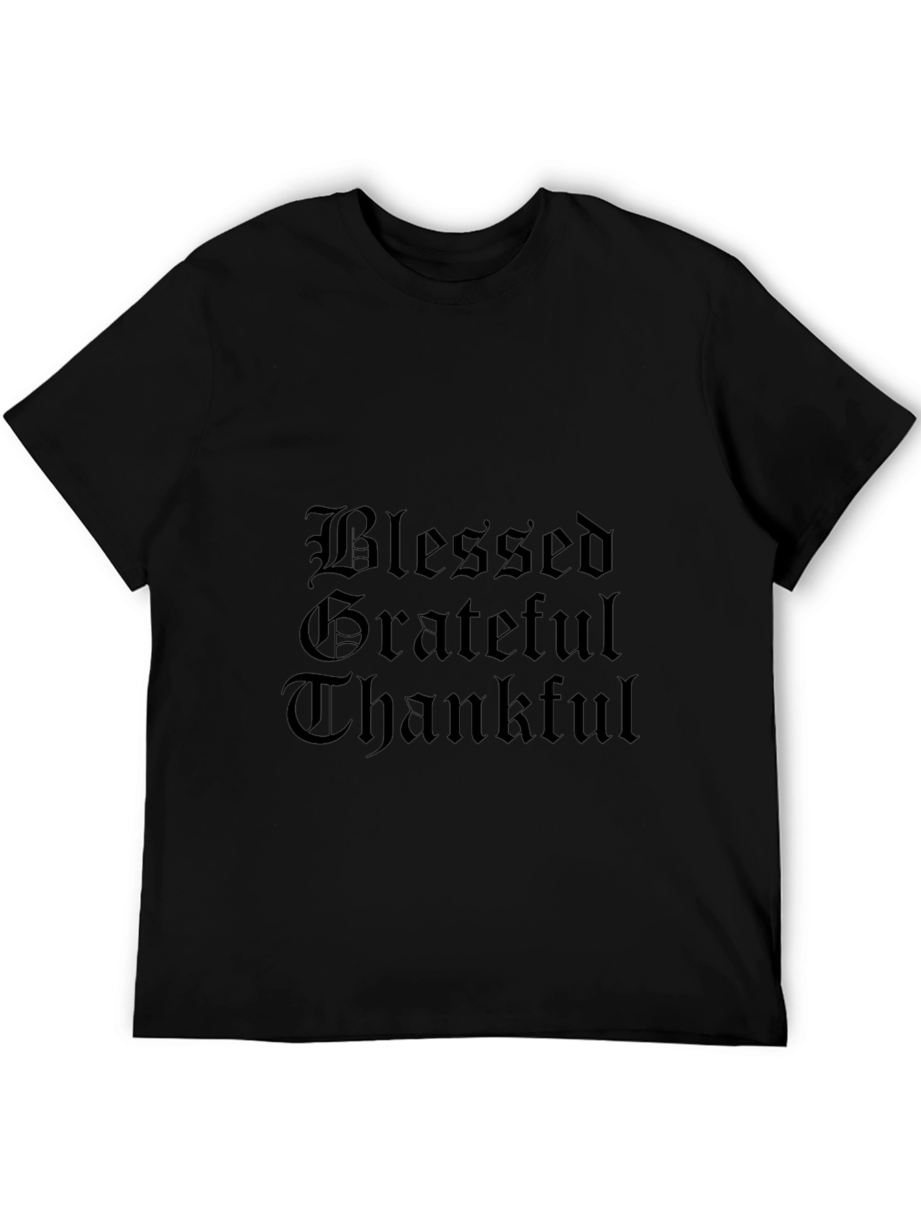 Blessed Grateful Thankful Graphic Tee