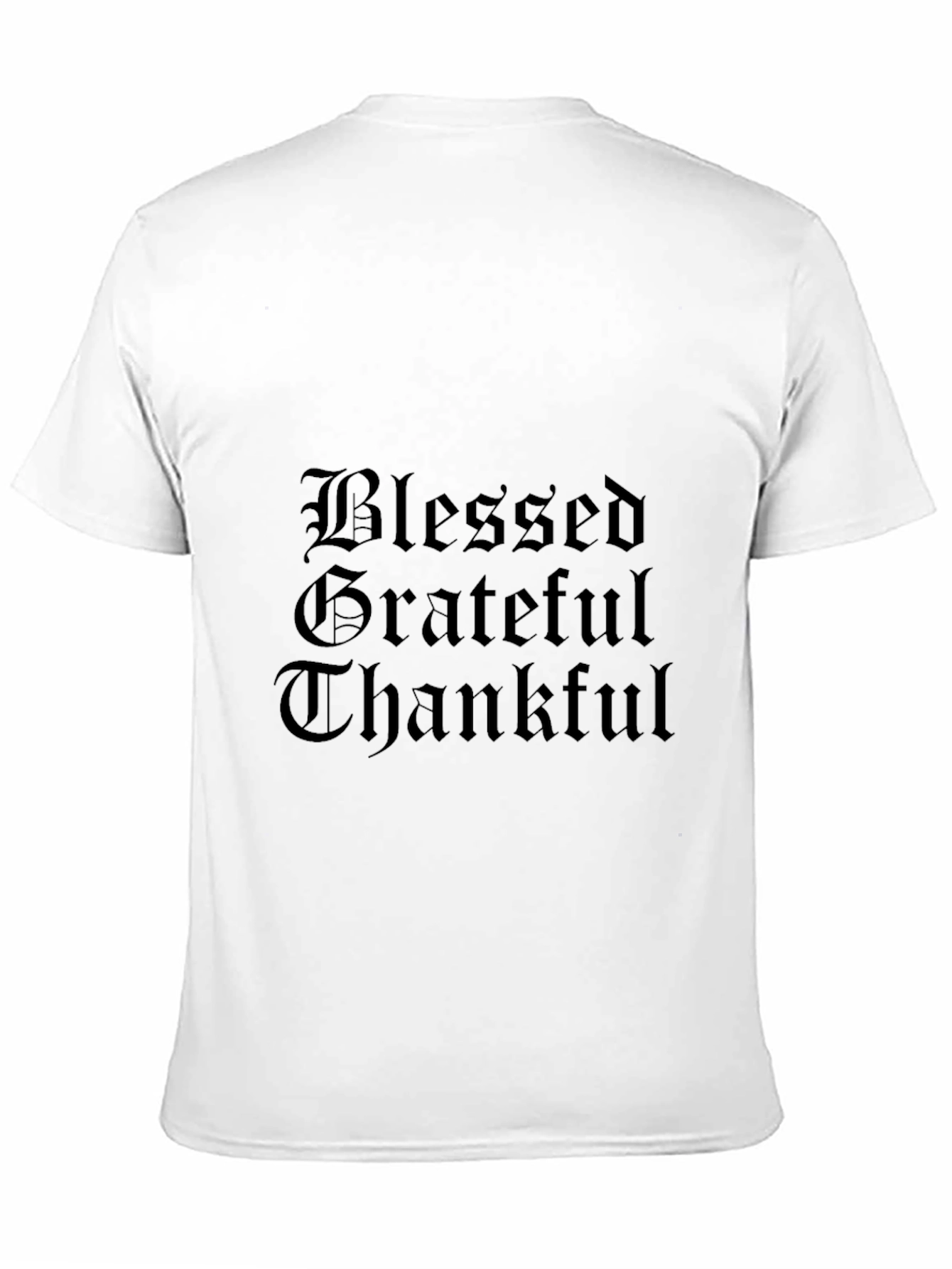 Blessed Grateful Thankful Graphic Tee