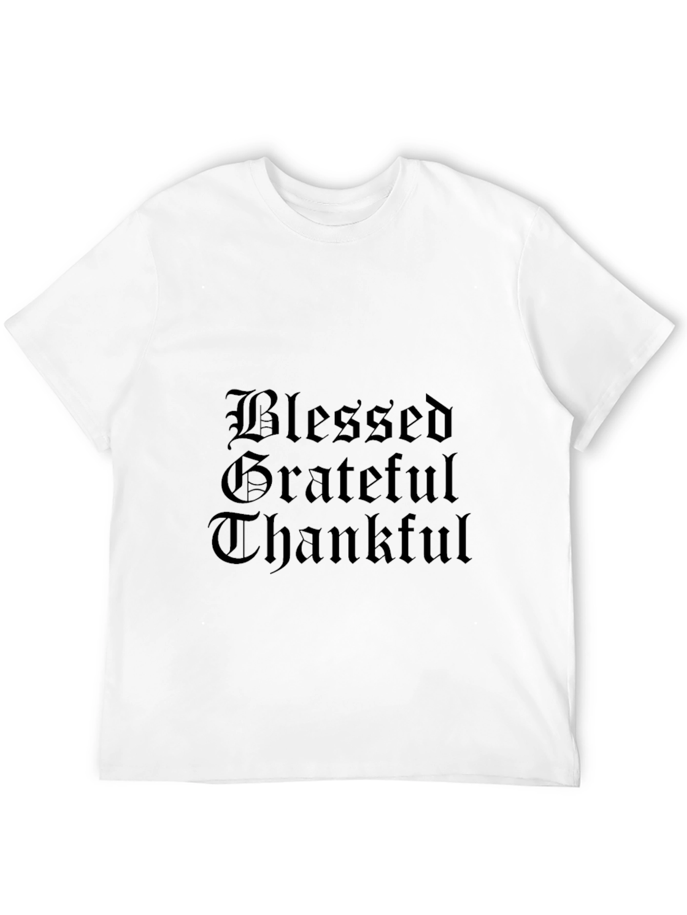 Blessed Grateful Thankful Graphic Tee