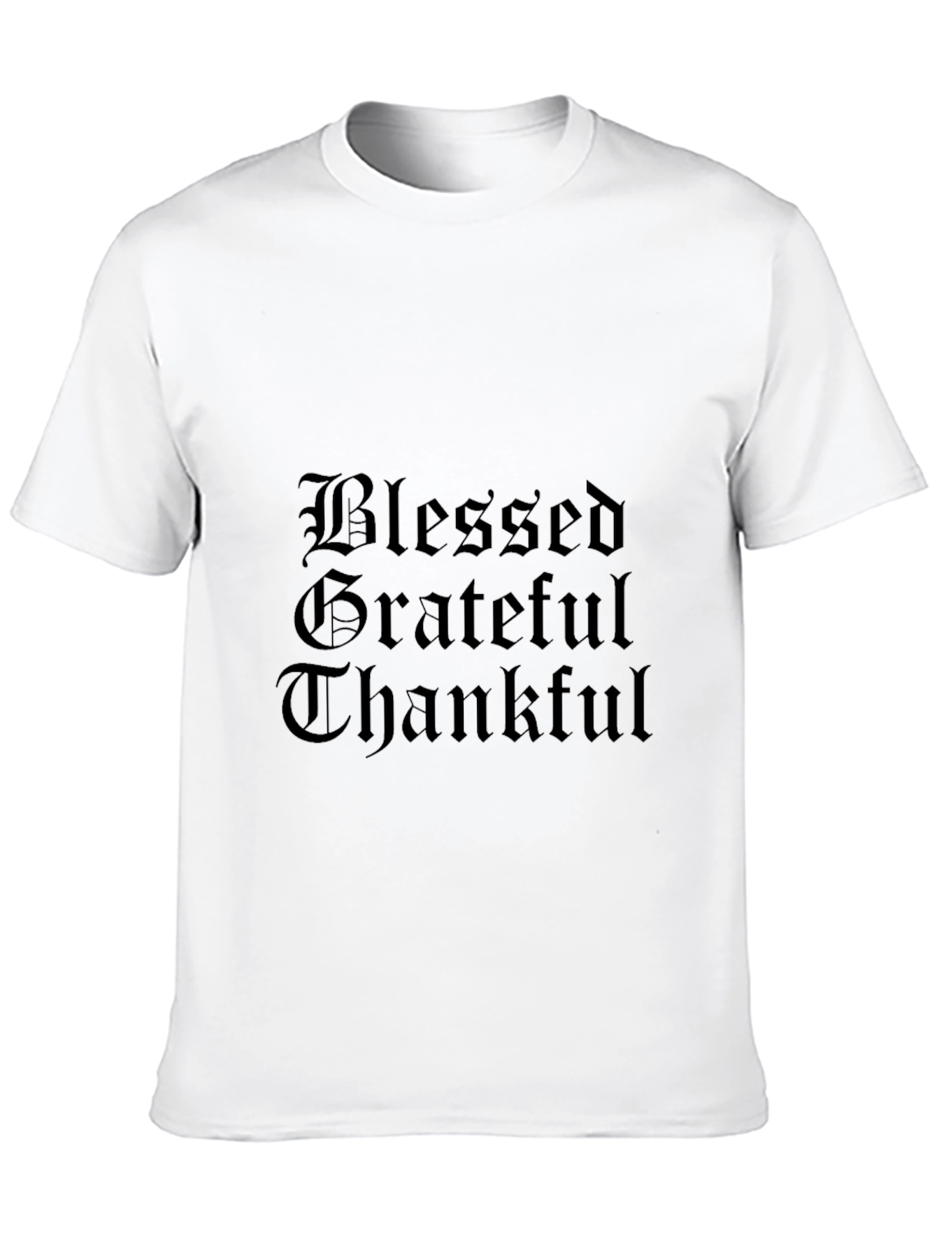 Blessed Grateful Thankful Graphic Tee