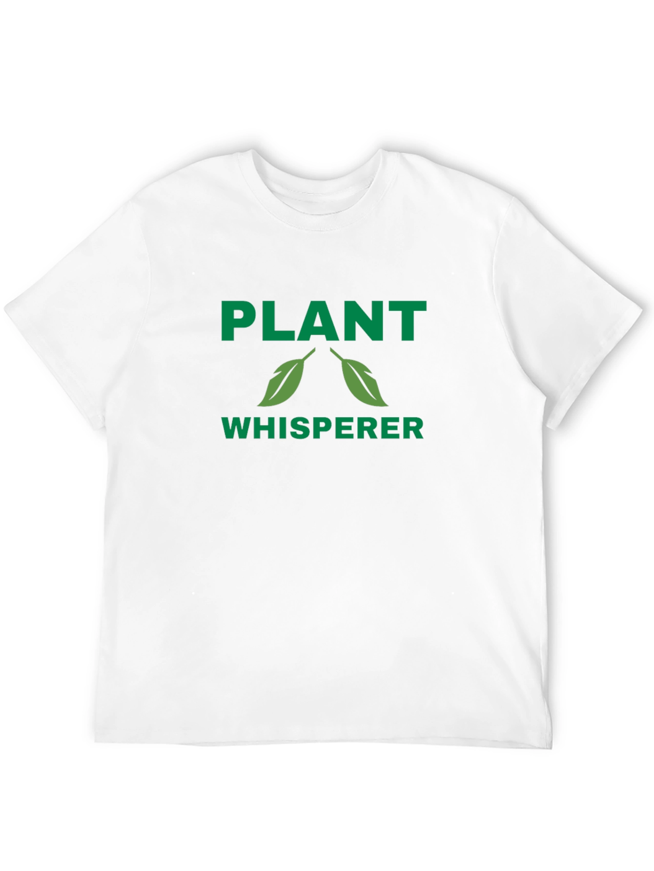Plant Whisperer Graphic T-Shirt - Green Print