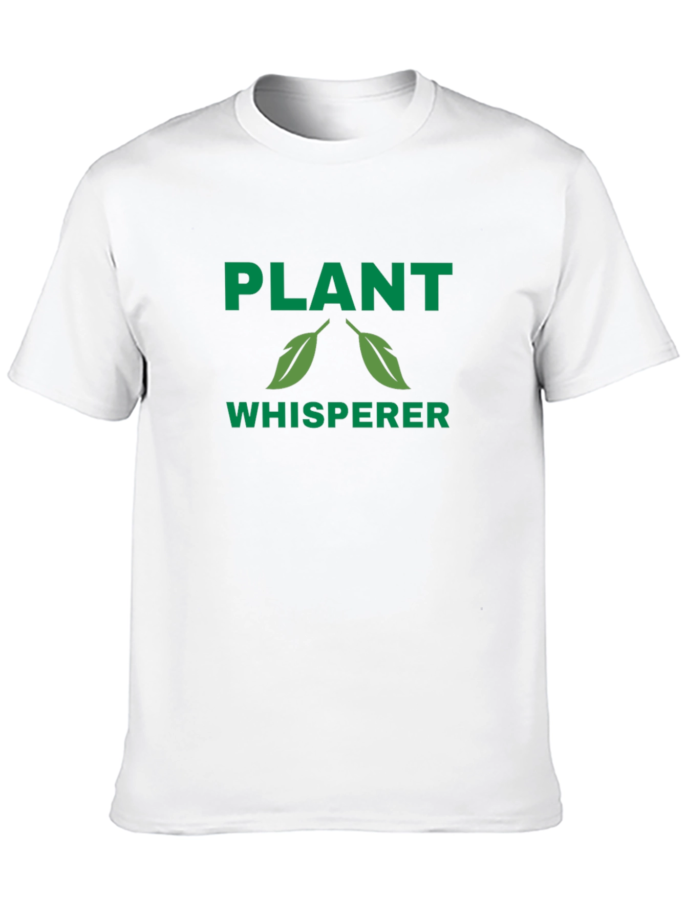 Plant Whisperer Graphic T-Shirt - Green Print