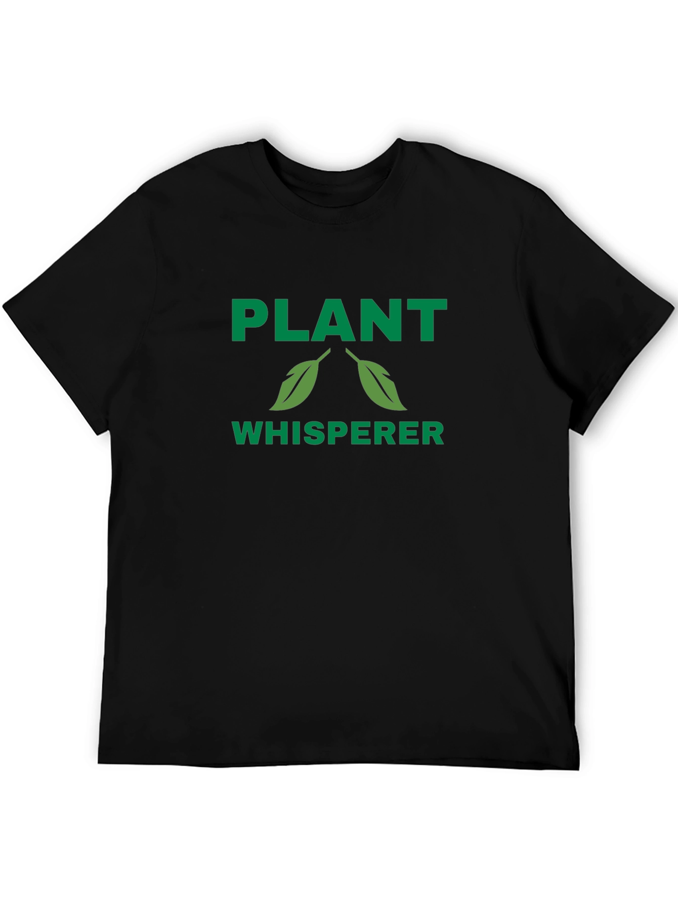 Plant Whisperer Graphic T-Shirt - Green Print