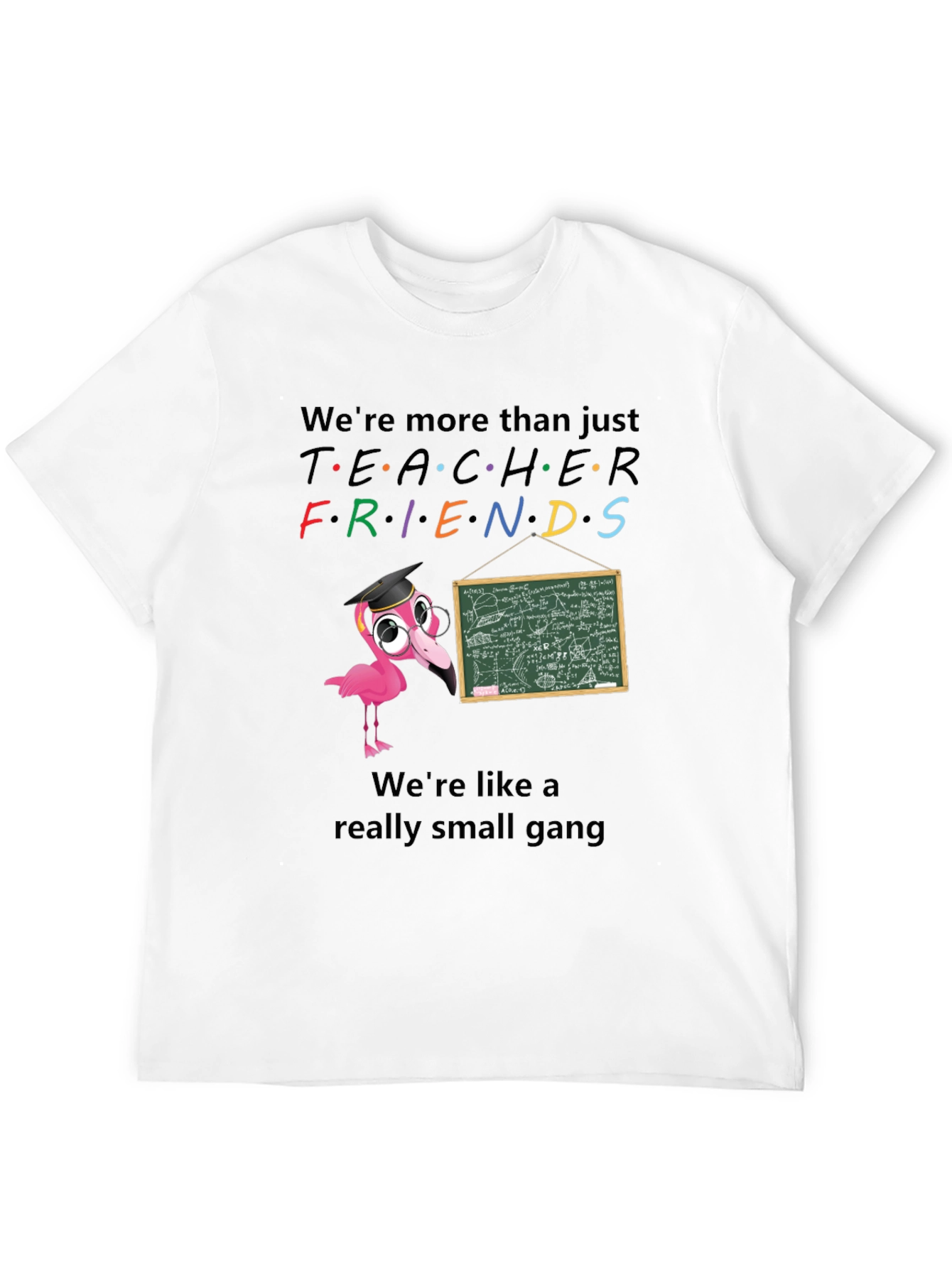 Teacher Friends Flamingo T-Shirt