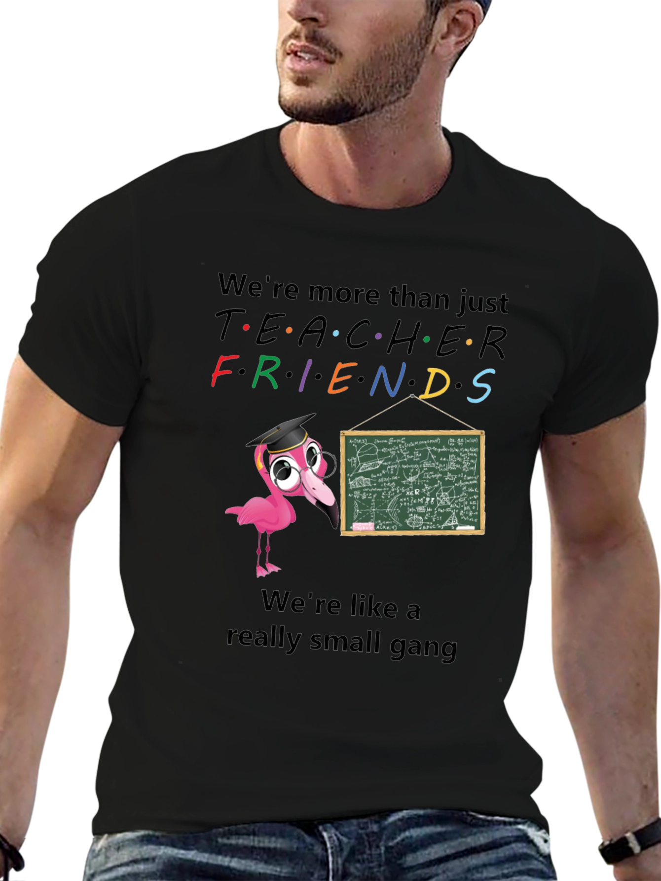 Teacher Friends Flamingo T-Shirt