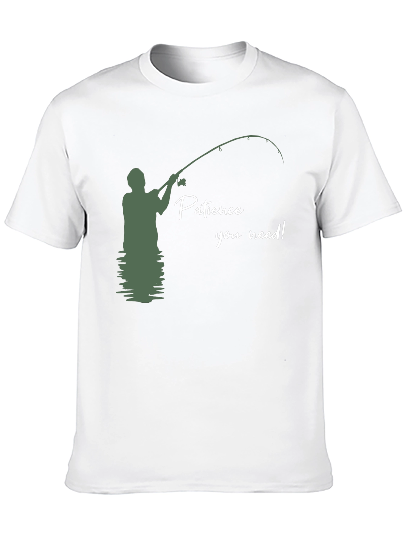 Patience You Need Fishing Graphic T-Shirt