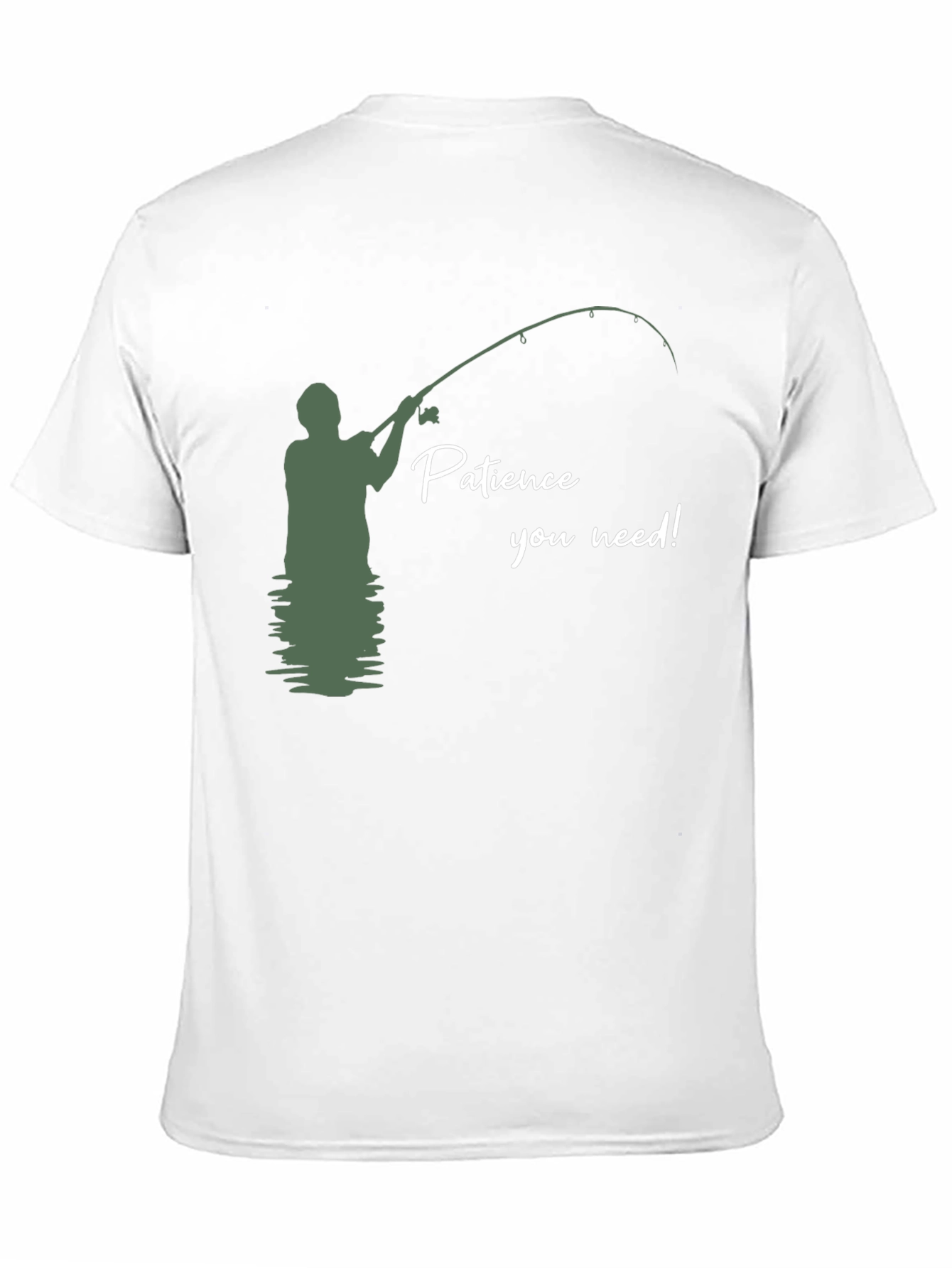 Patience You Need Fishing Graphic T-Shirt