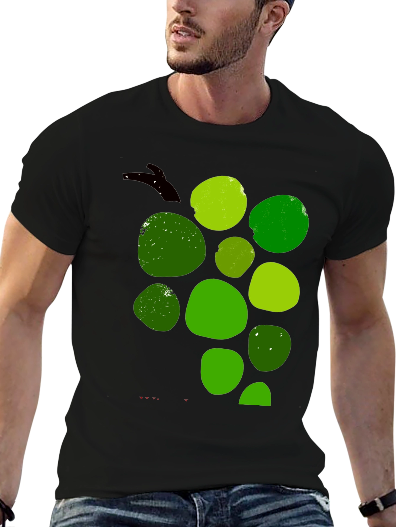 Green Grape Graphic T-Shirt