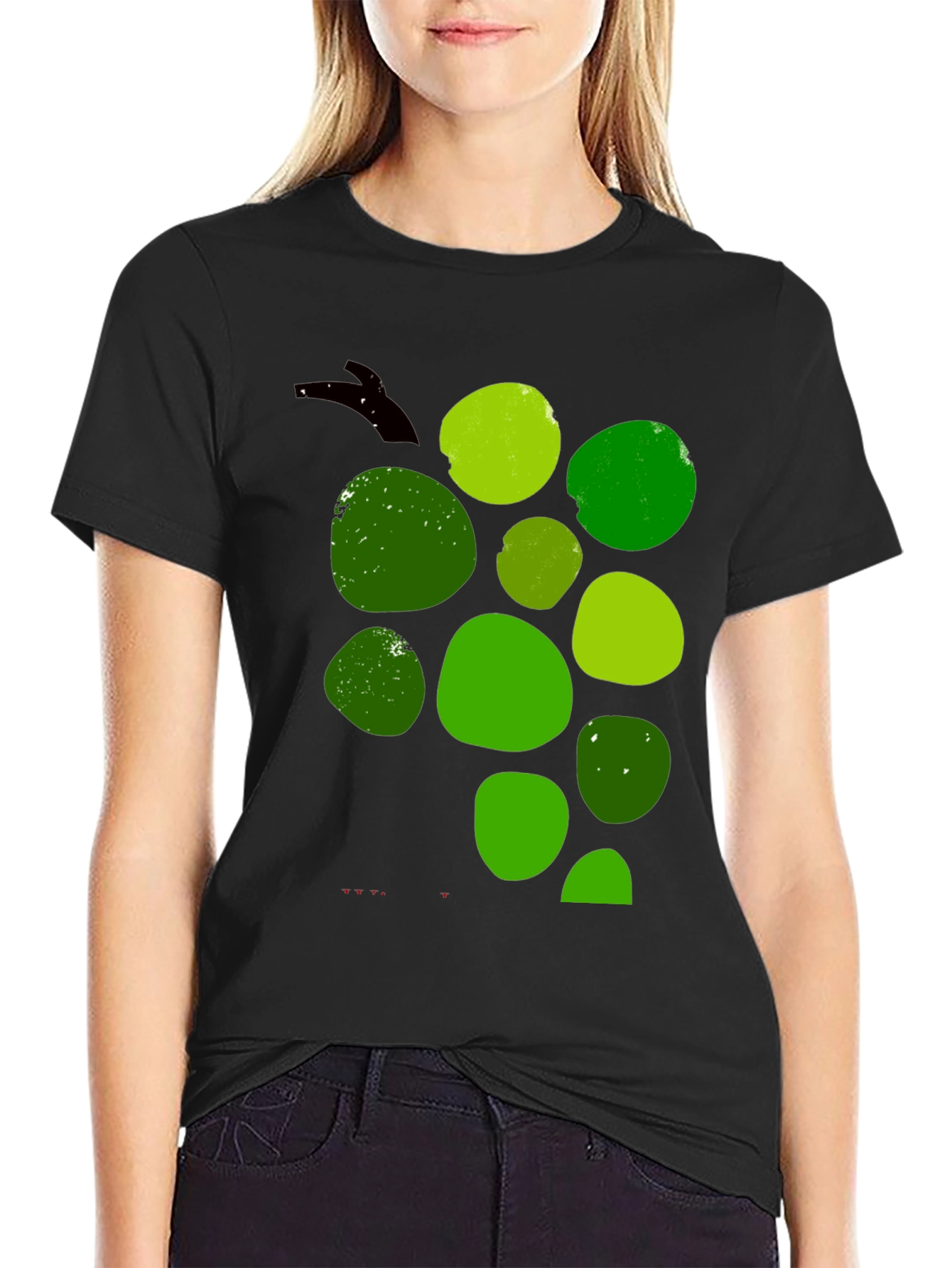 Green Grape Graphic T-Shirt