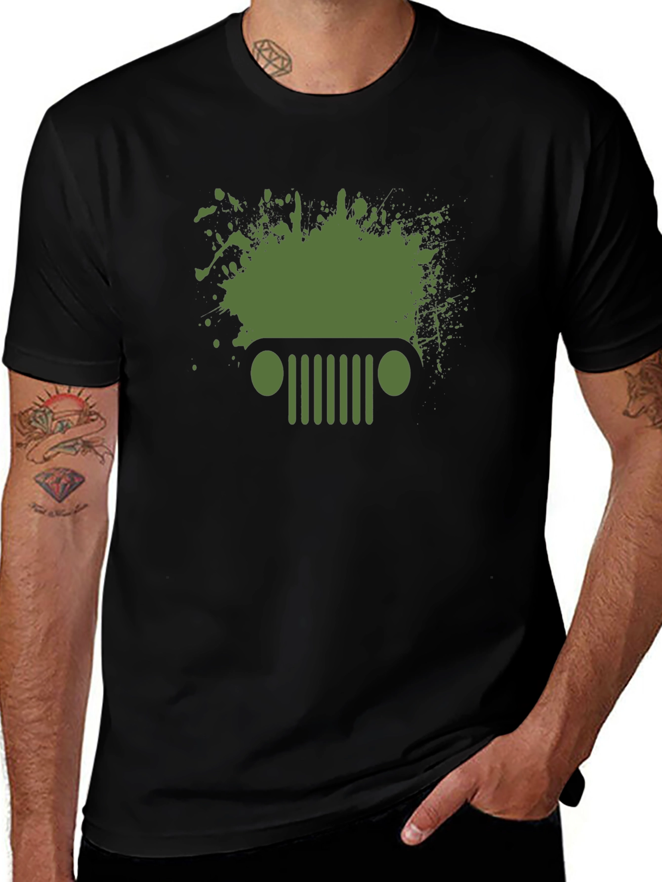 Off-Road Splash Graphic Tee - Adventure Ready!