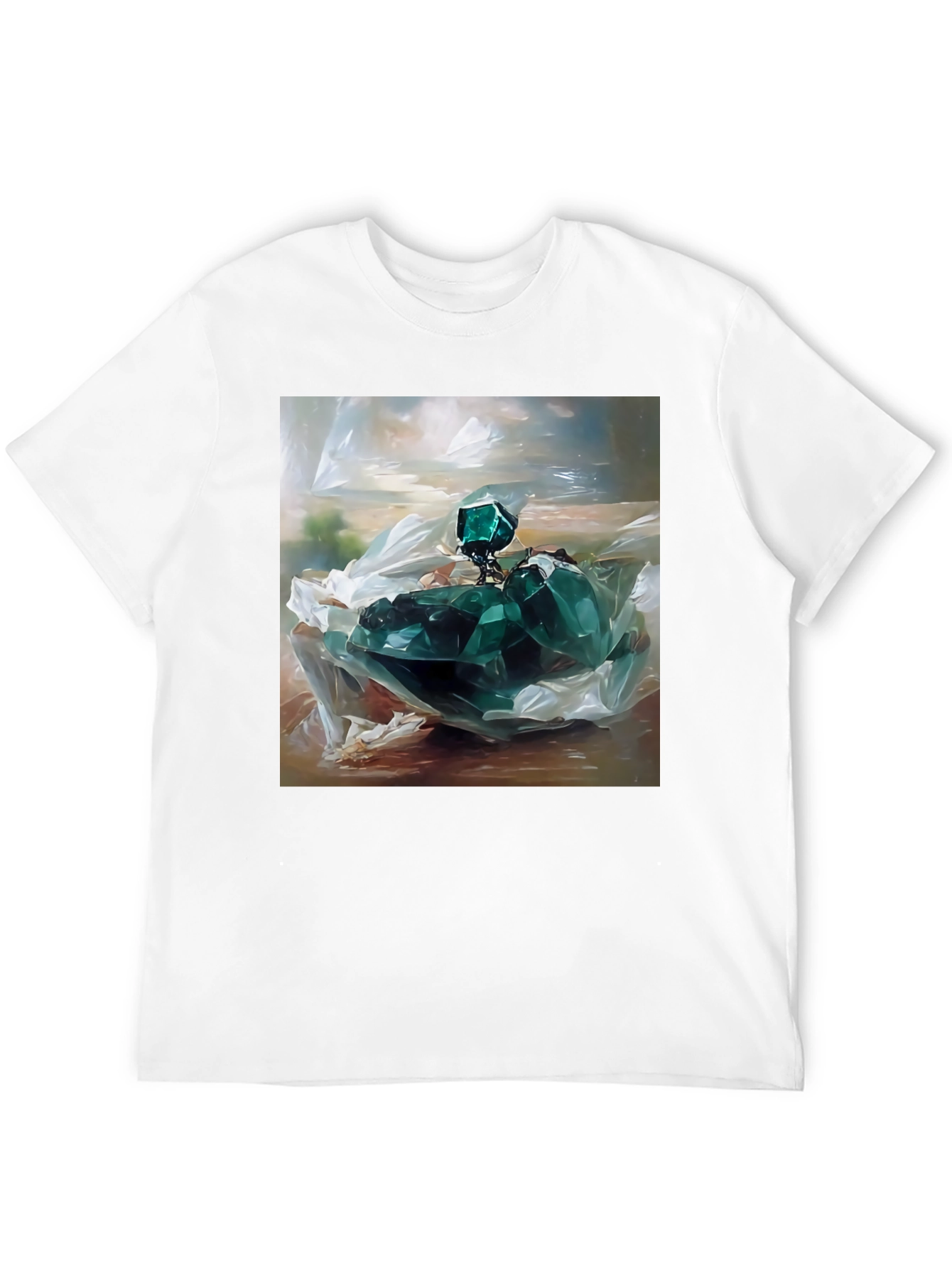 Emerald Gemstone Graphic Tee