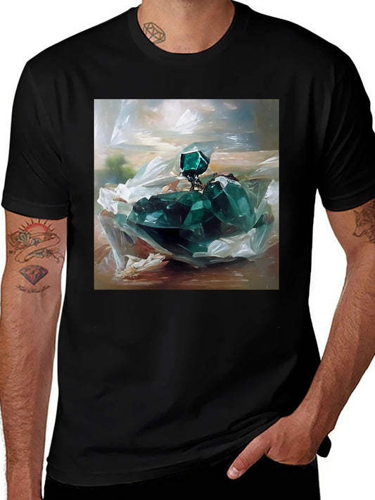 Emerald Gemstone Graphic Tee