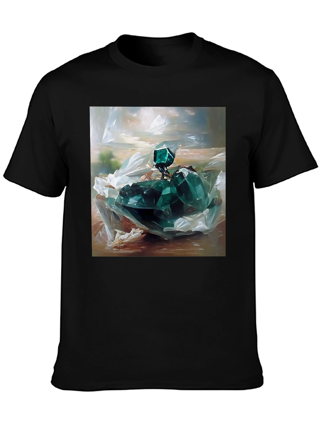 Emerald Gemstone Graphic Tee