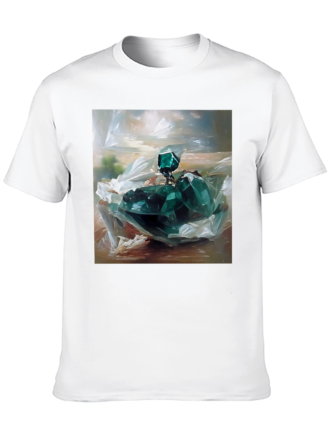 Emerald Gemstone Graphic Tee