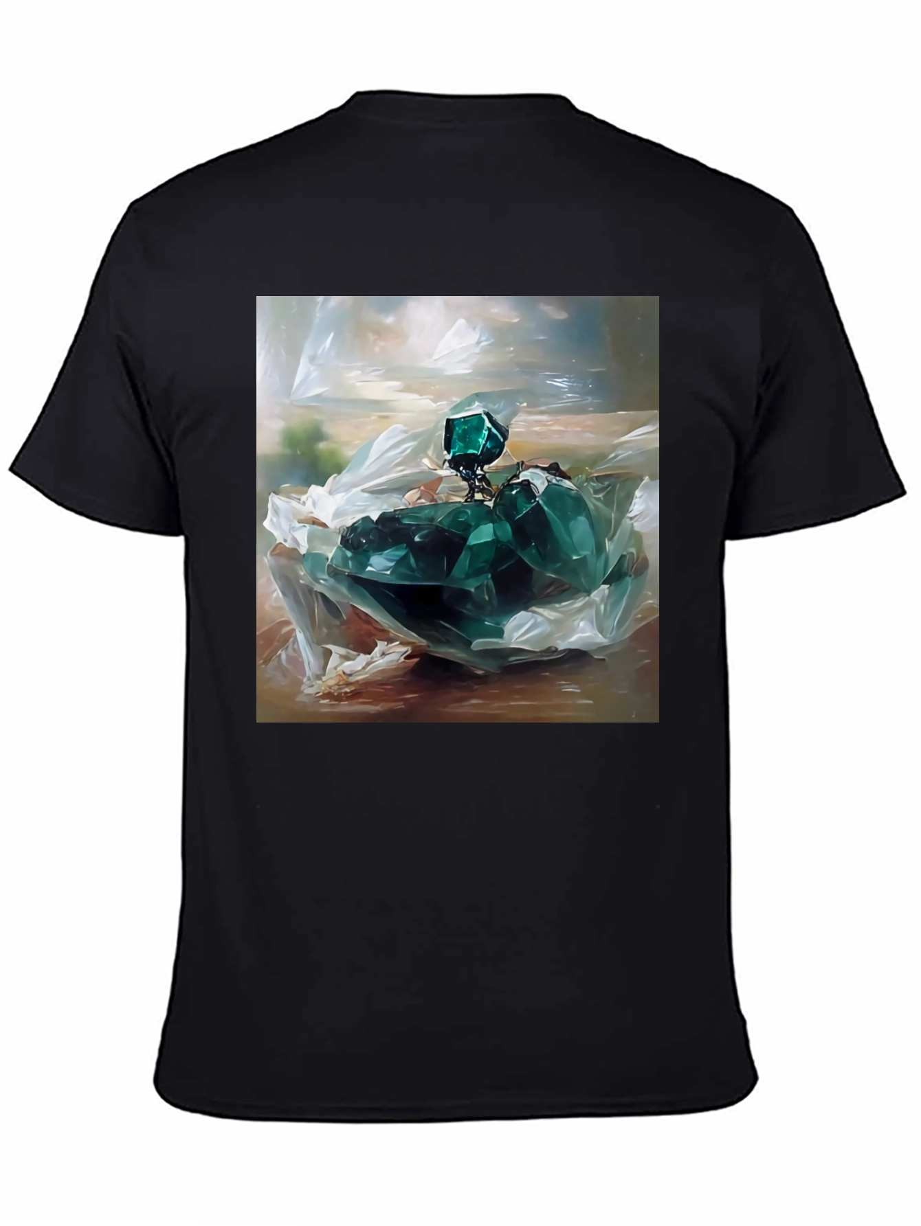 Emerald Gemstone Graphic Tee
