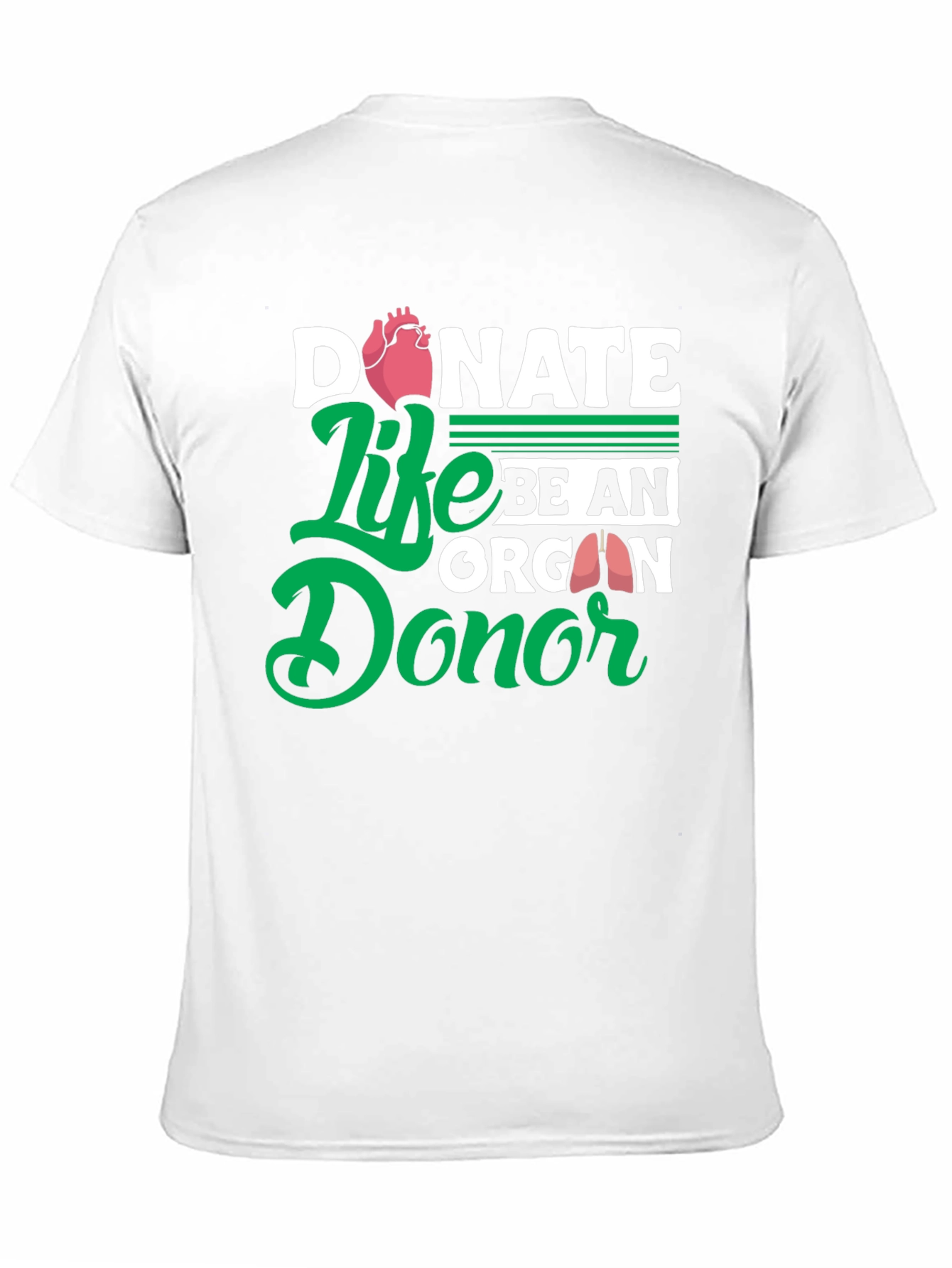 Donate Life Organ Donor Graphic T-Shirt