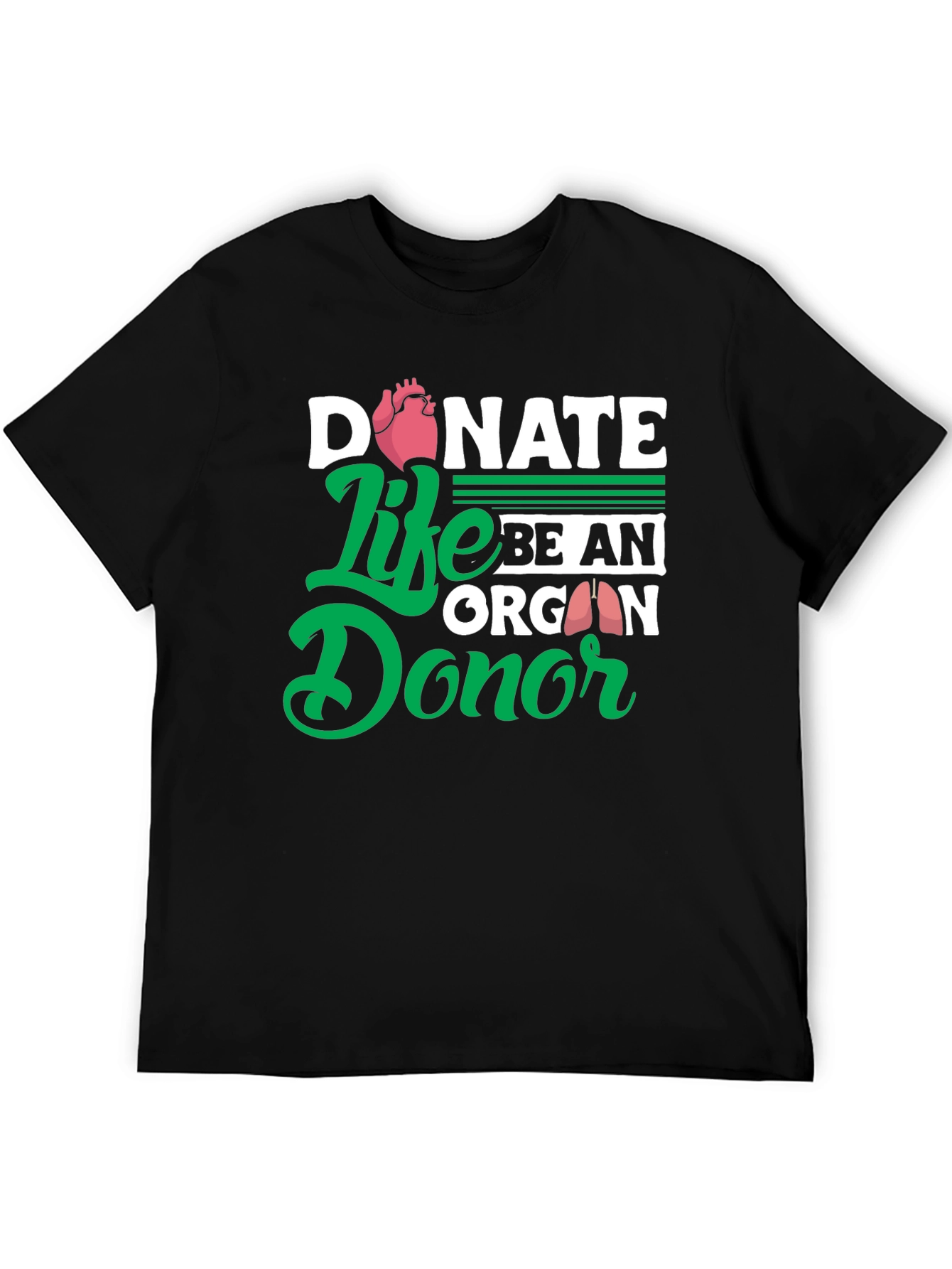 Donate Life Organ Donor Graphic T-Shirt