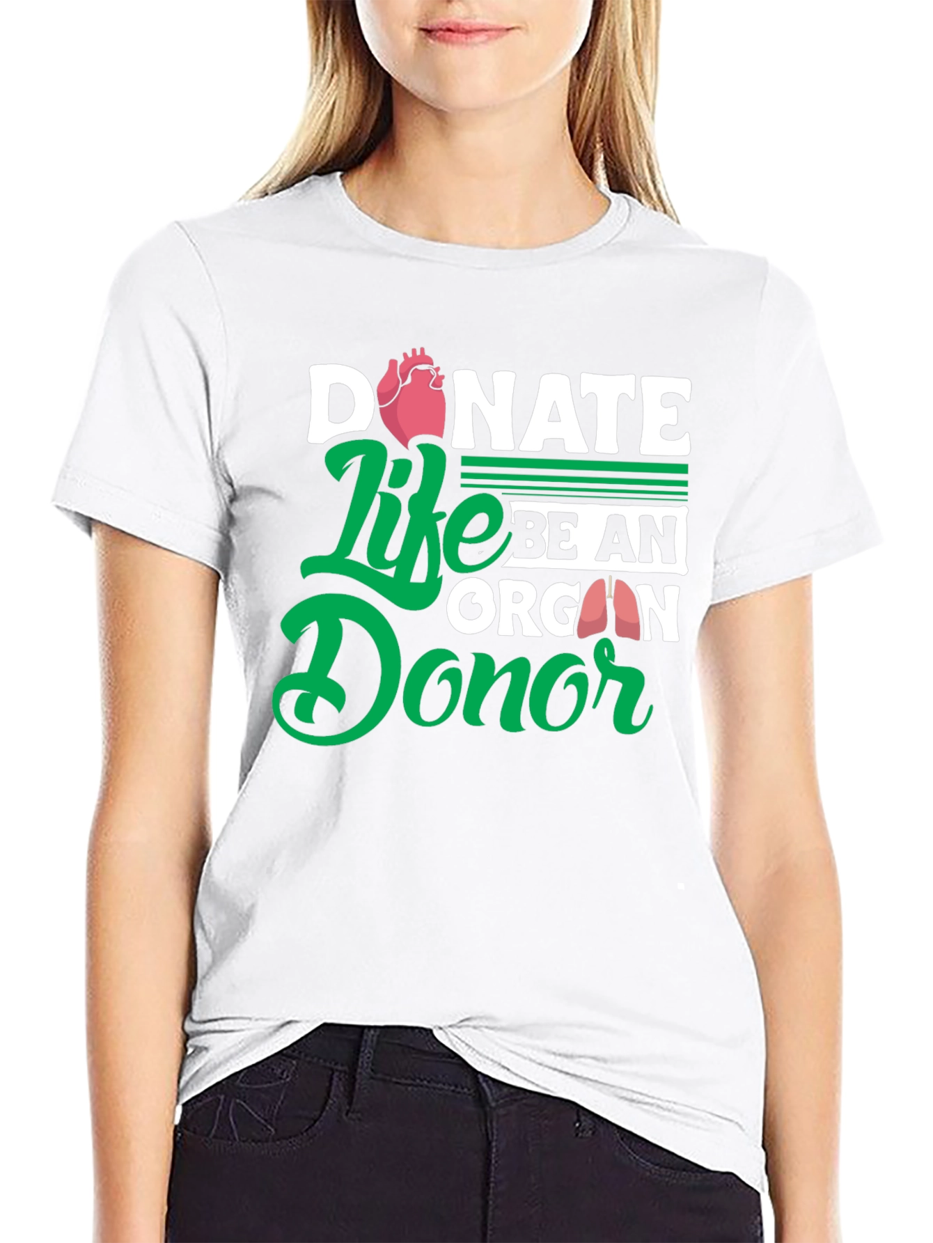 Donate Life Organ Donor Graphic T-Shirt