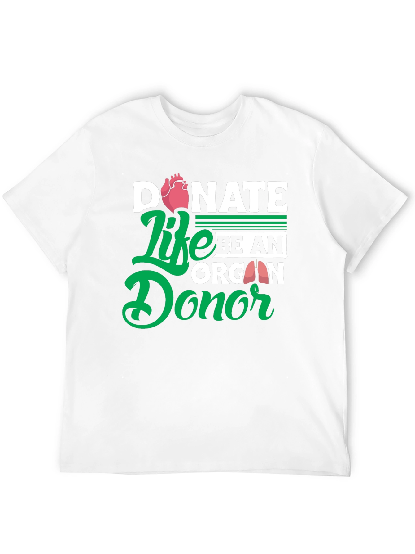 Donate Life Organ Donor Graphic T-Shirt
