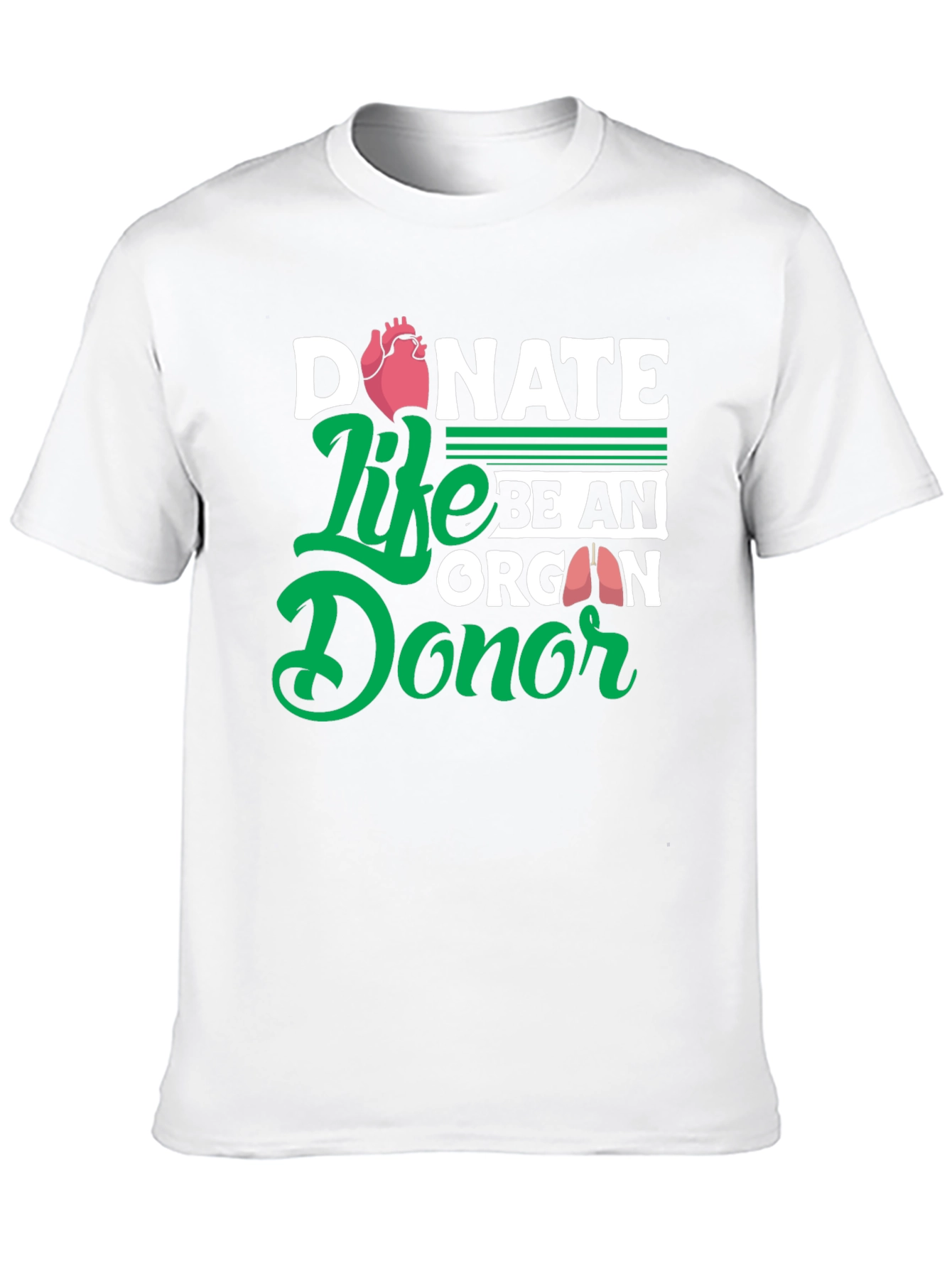 Donate Life Organ Donor Graphic T-Shirt