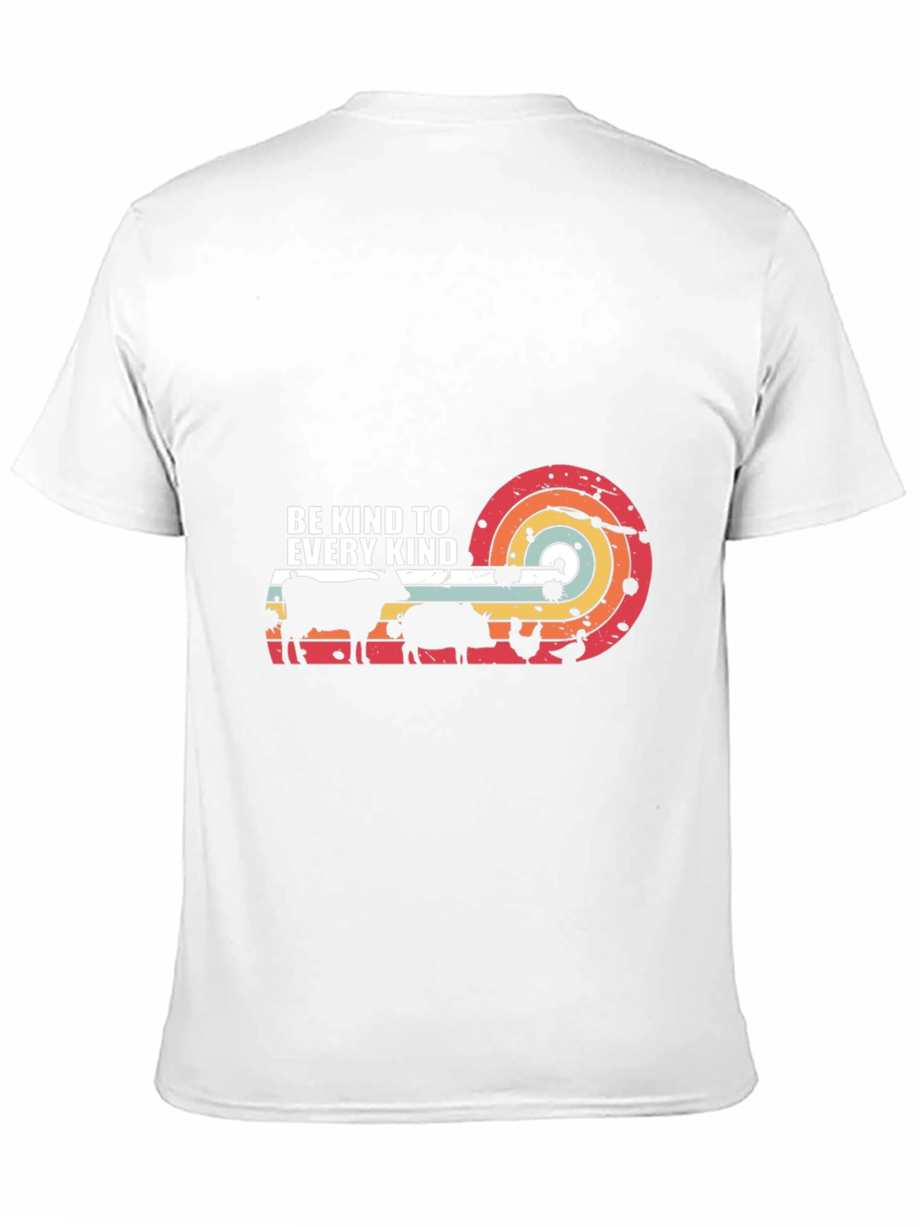 Kind to Every Kind Animal Silhouette Graphic Tee