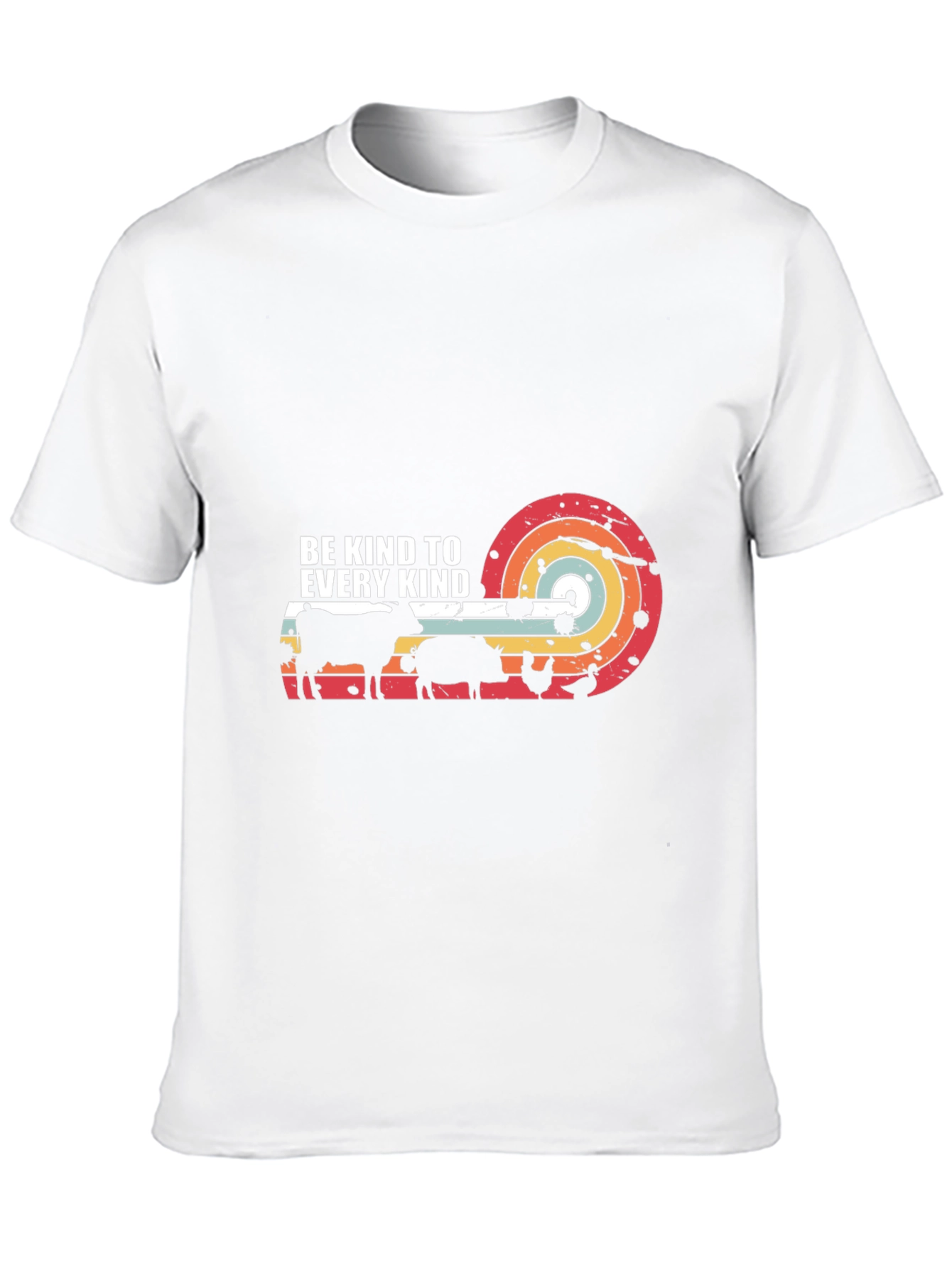 Kind to Every Kind Animal Silhouette Graphic Tee