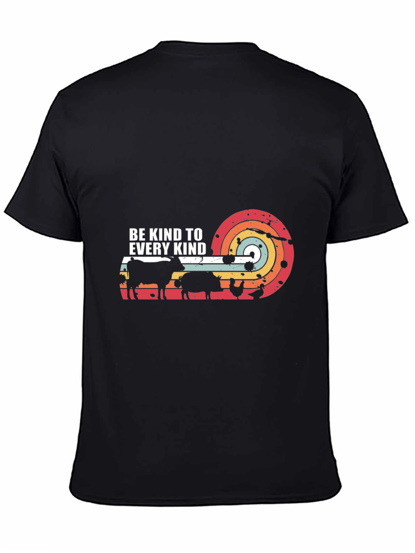 Kind to Every Kind Animal Silhouette Graphic Tee