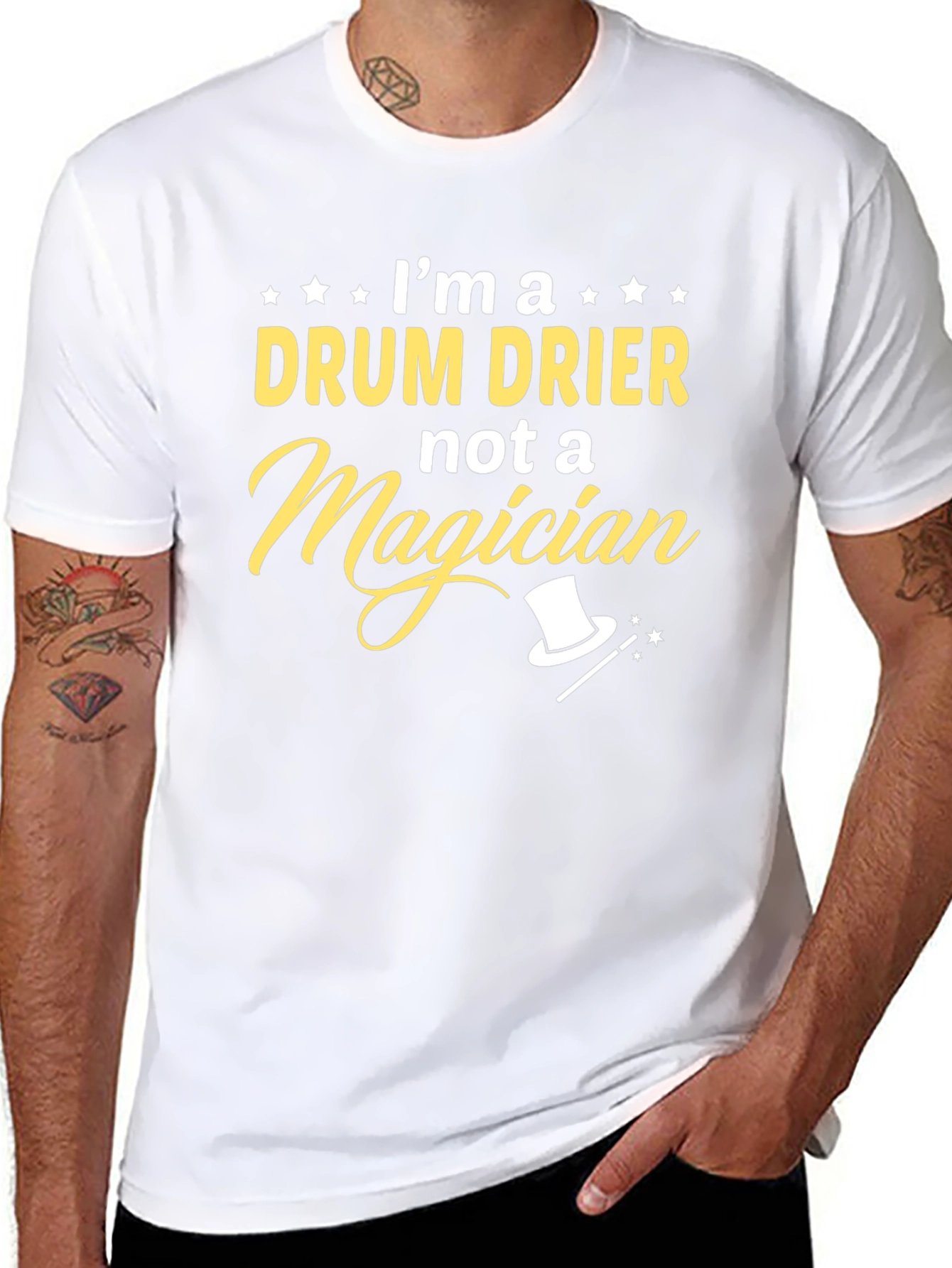 Im a Drum Drier Not Magician T-Shirt