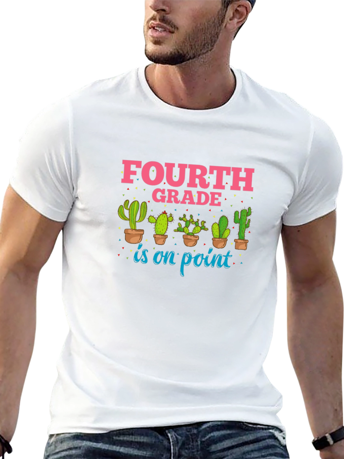 Fourth Grade Cactus T-Shirt