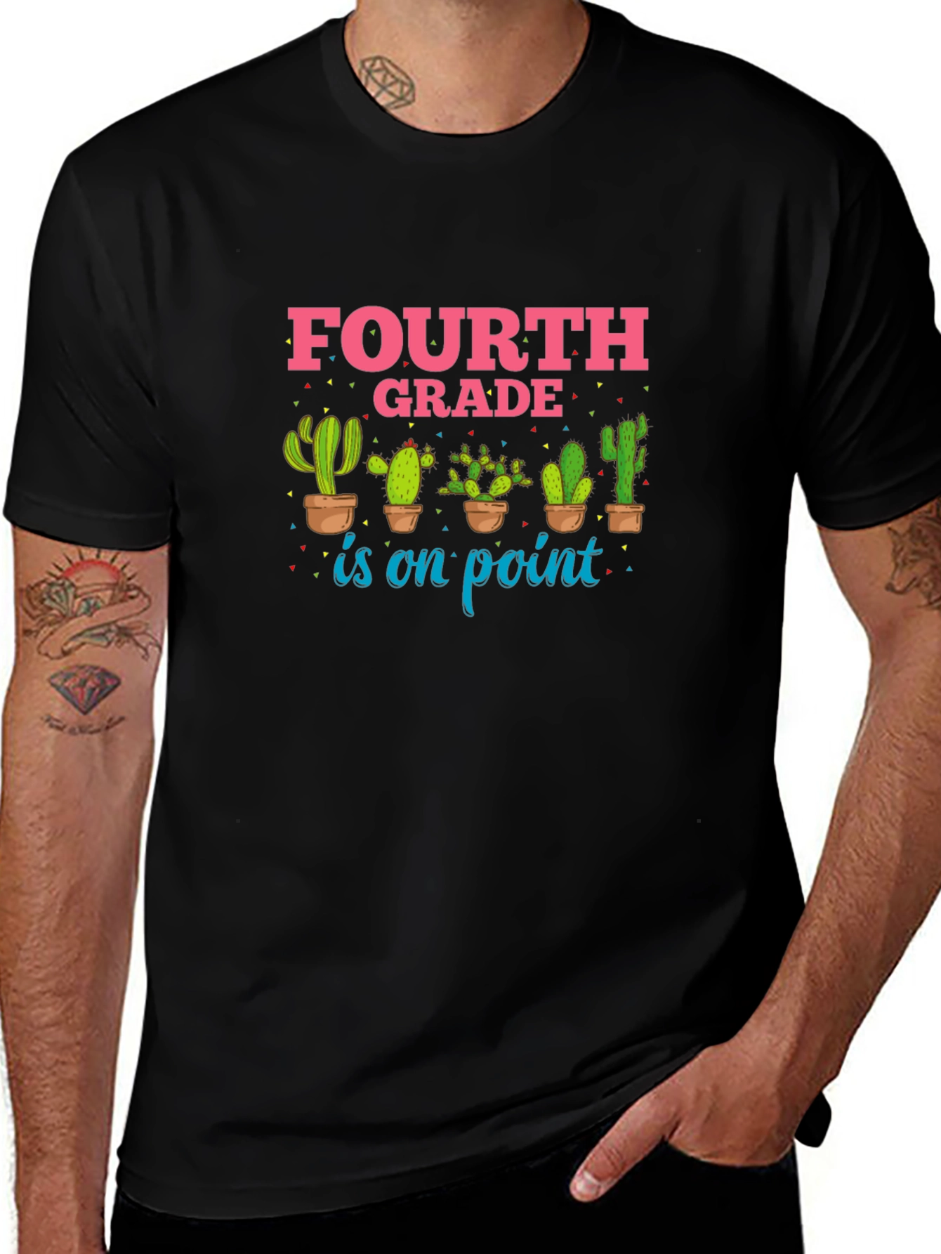 Fourth Grade Cactus T-Shirt