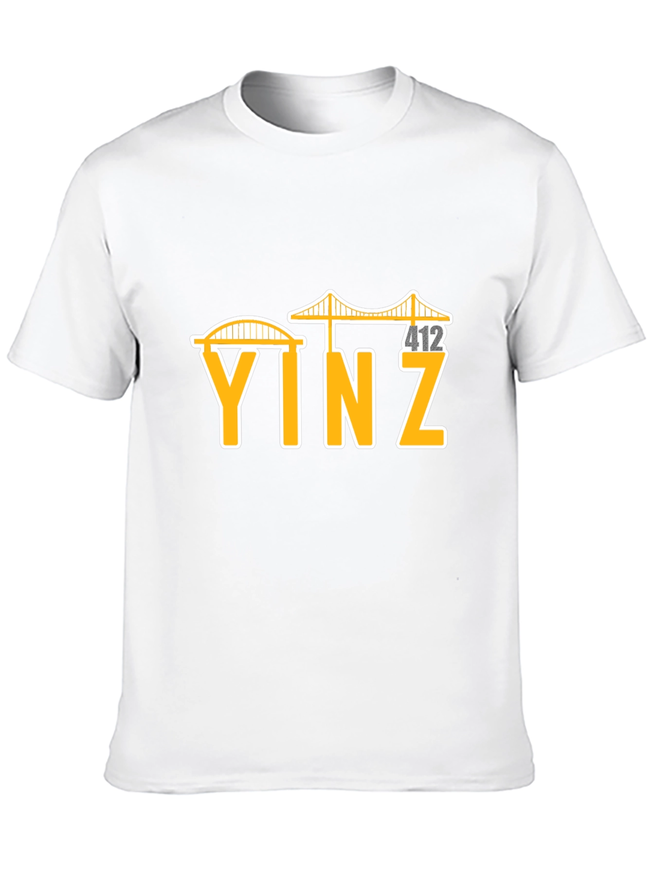 Yinz Pittsburgh Black T-Shirt - Local Pride