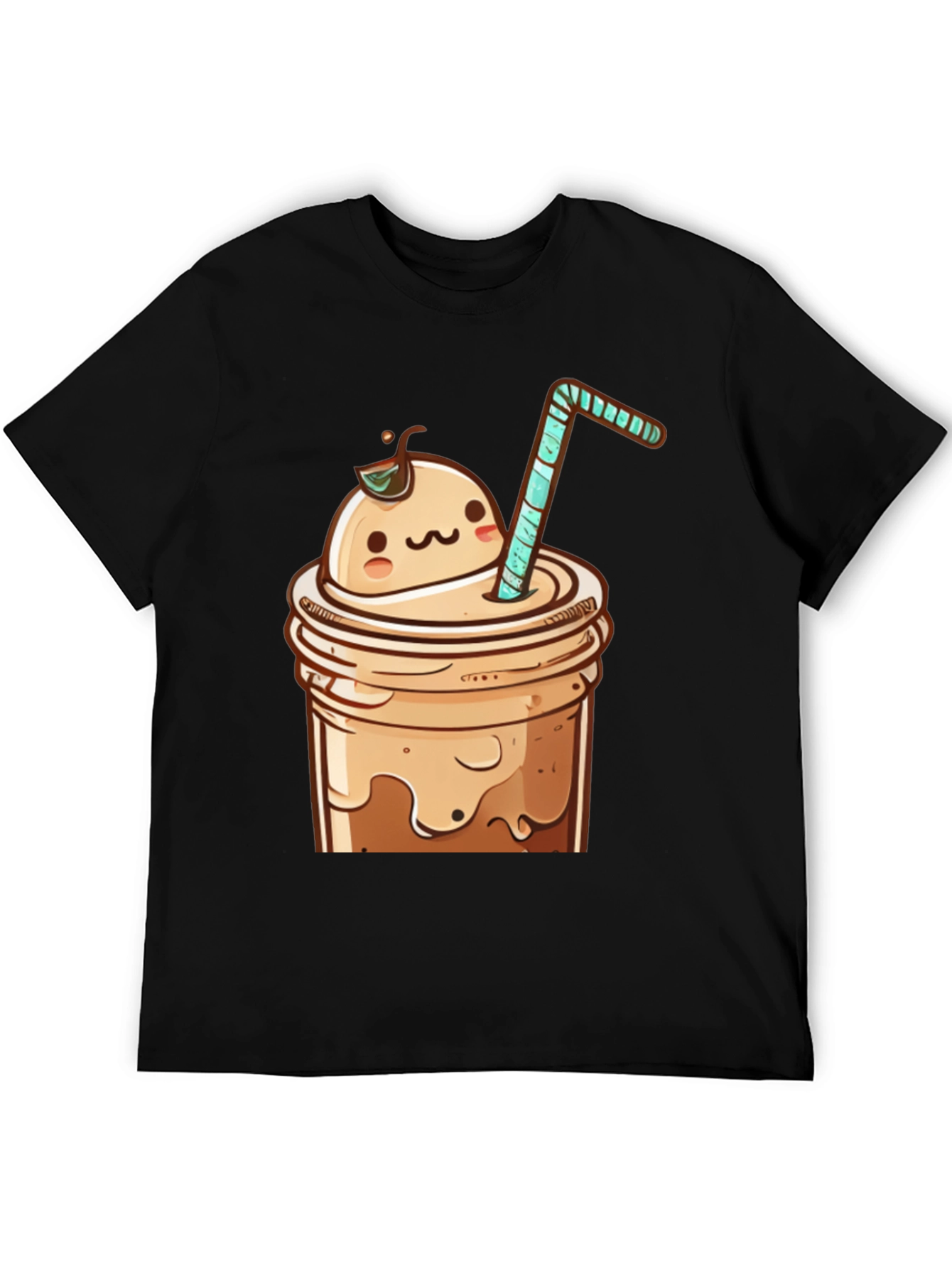 Cute Kawaii Boba Tea Graphic Tee