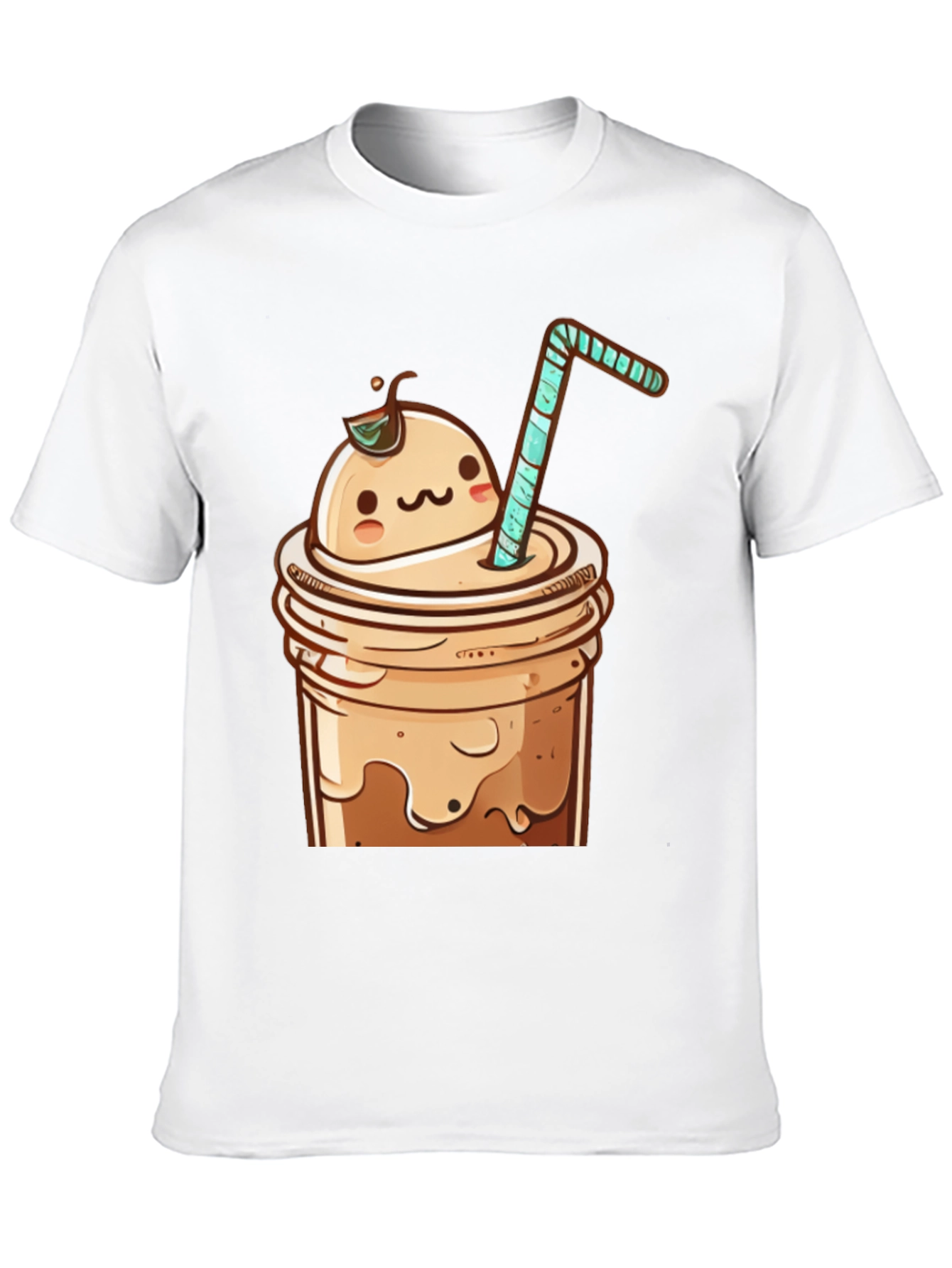 Cute Kawaii Boba Tea Graphic Tee