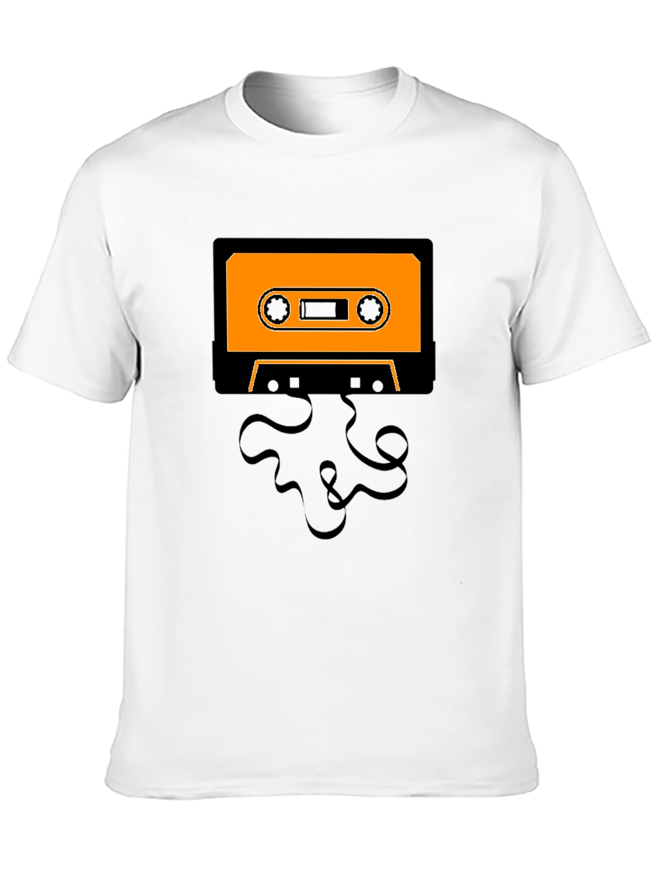 Retro Cassette Tape Graphic T-Shirt