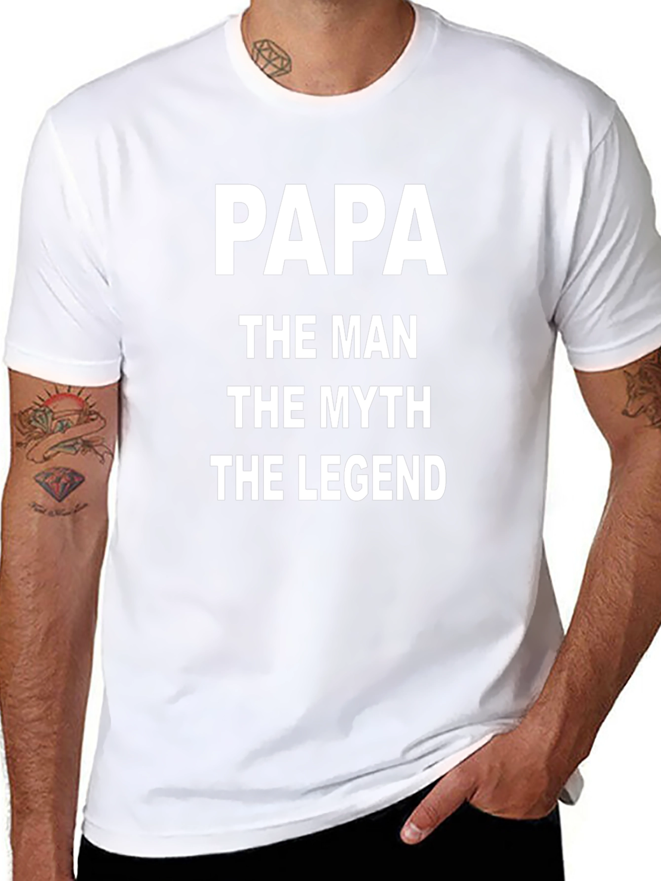 Papa The Man The Myth The Legend T-Shirt