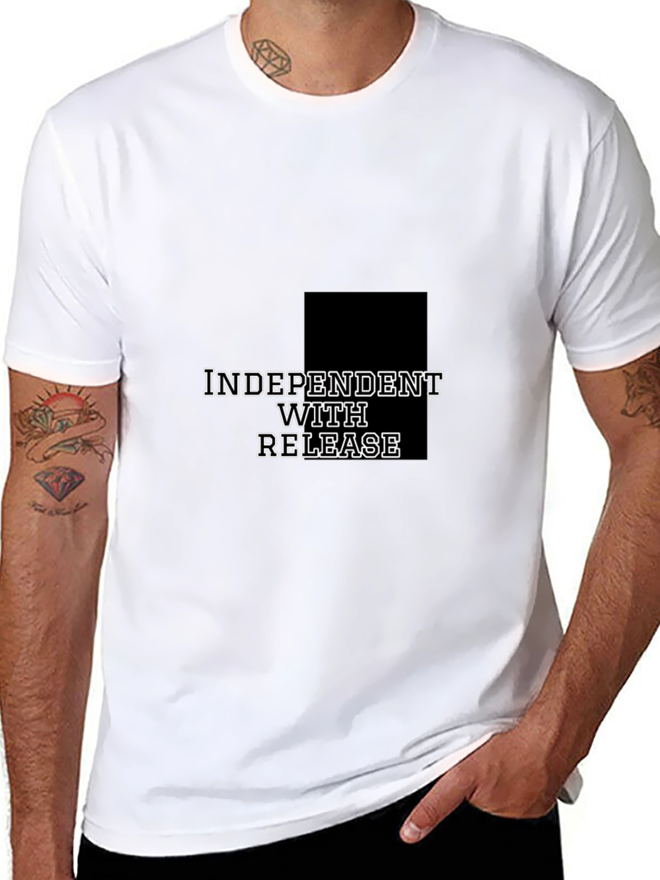 Independent with Release Black T-Shirt