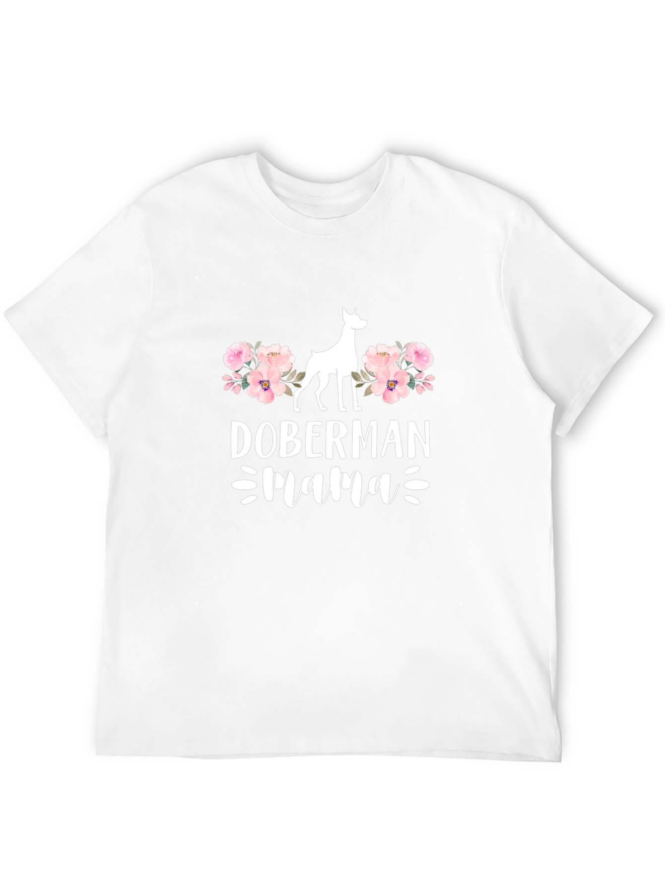 Doberman Mama Graphic Tee - Dog Lover Shirt
