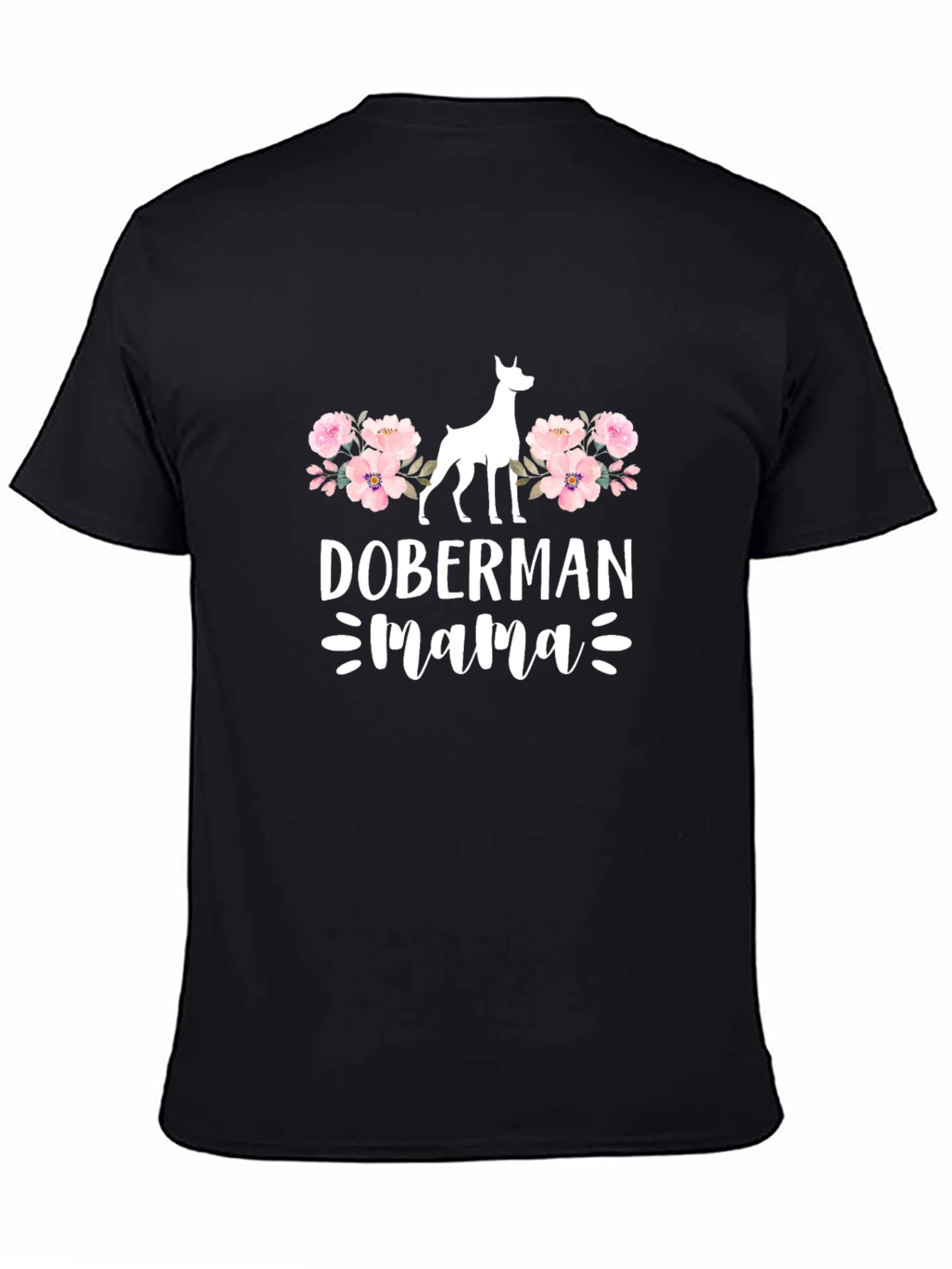 Doberman Mama Graphic Tee - Dog Lover Shirt