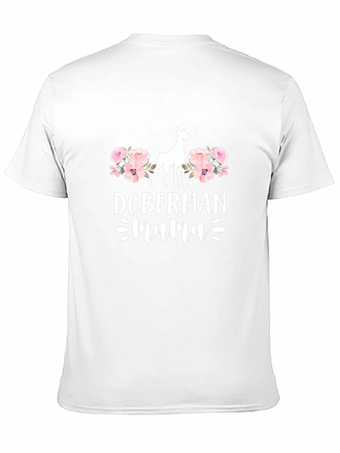 Doberman Mama Graphic Tee - Dog Lover Shirt