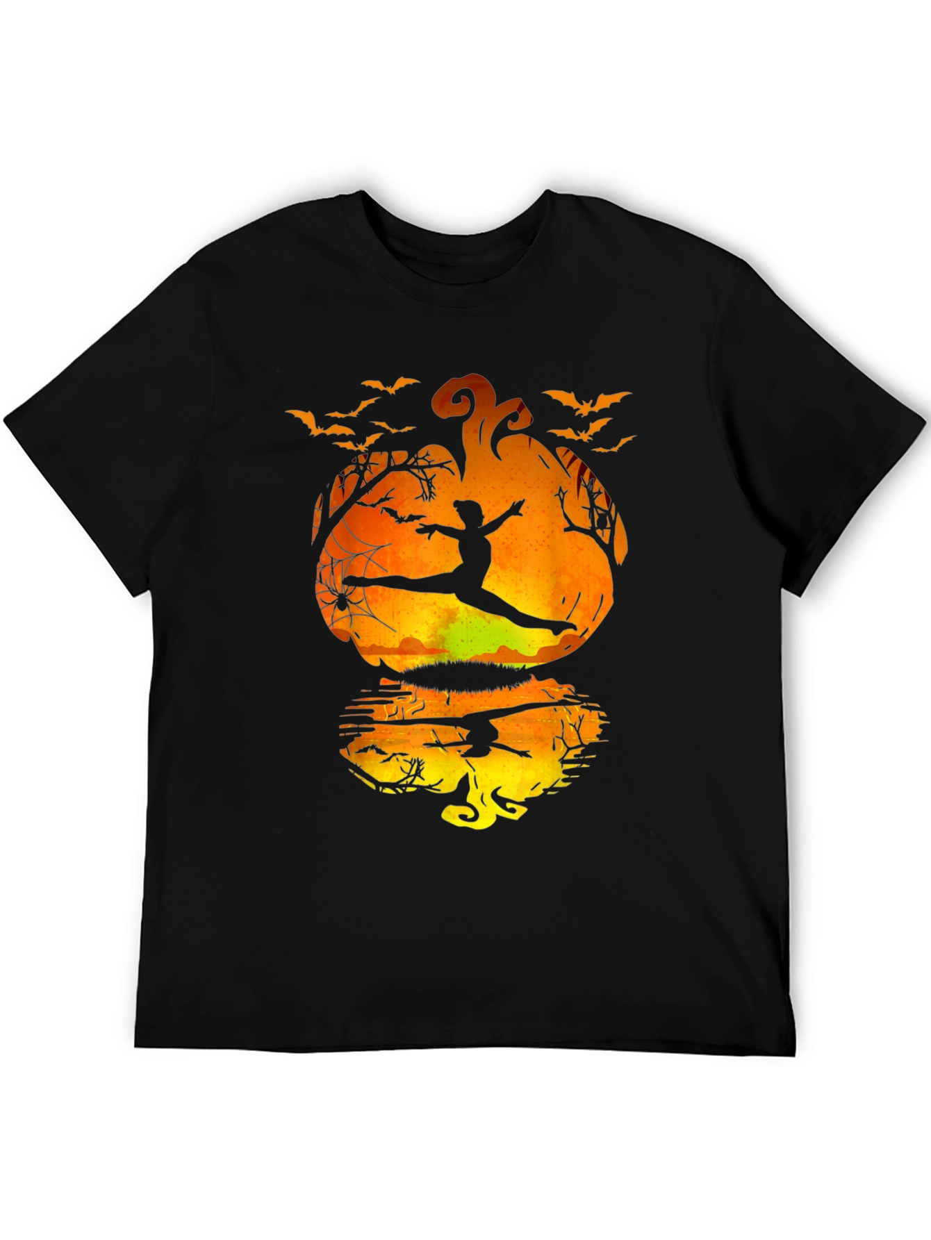 Halloween Dancer T-Shirt - Pumpkin Silhouette