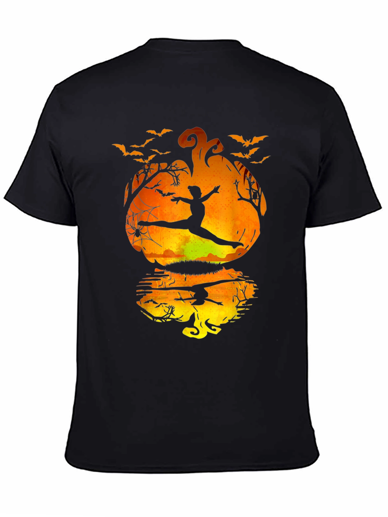 Halloween Dancer T-Shirt - Pumpkin Silhouette