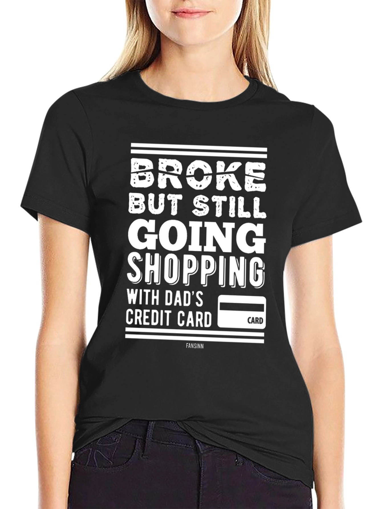 Broke But Still Shopping Mens T-Shirt