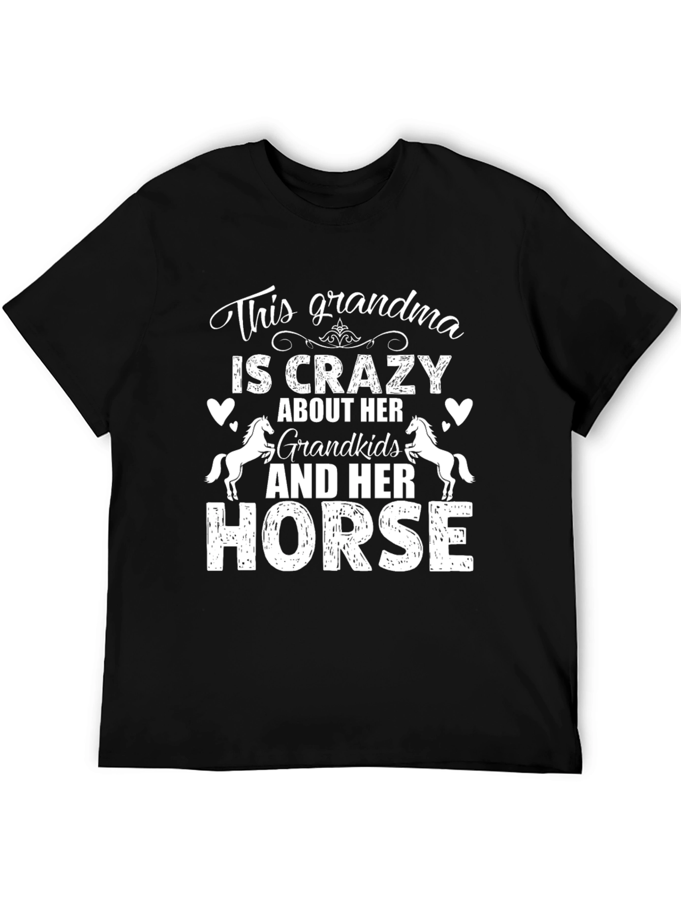 Crazy Grandma Horse T-Shirt