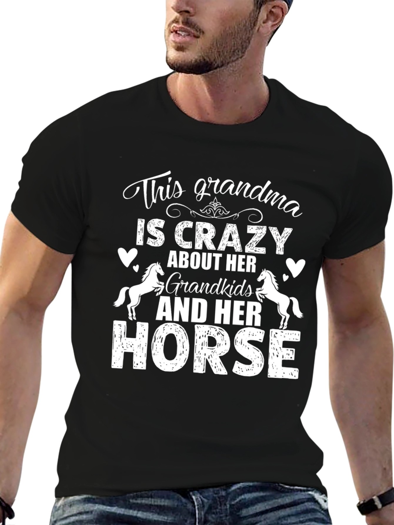 Crazy Grandma Horse T-Shirt