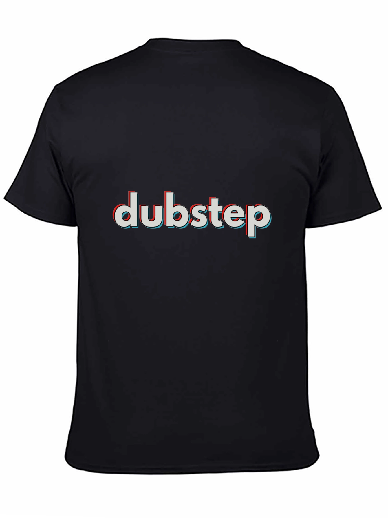 Dubstep Graphic Tee - Trendy 3D Effect Print