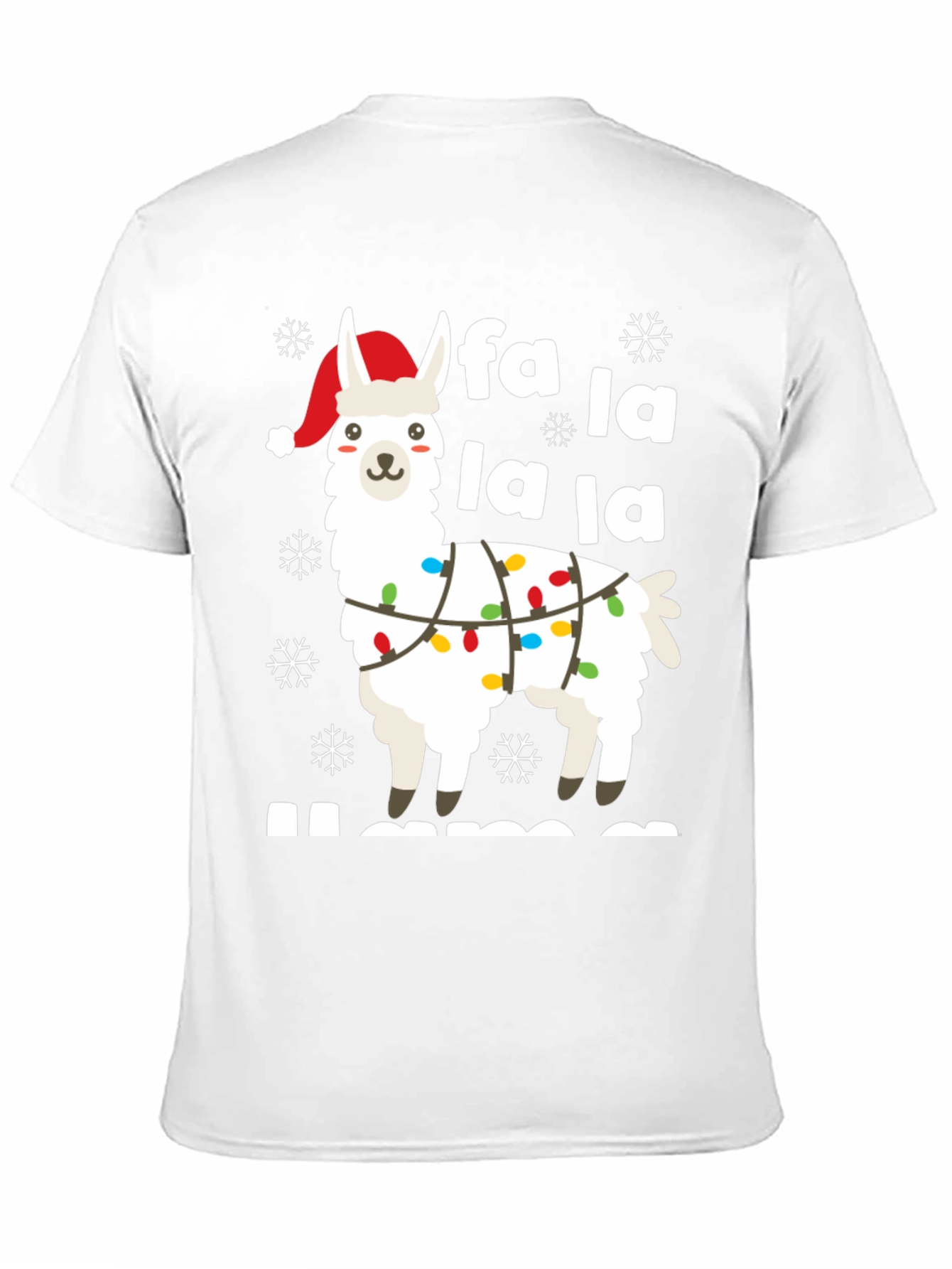 Festive Llama Holiday T-Shirt