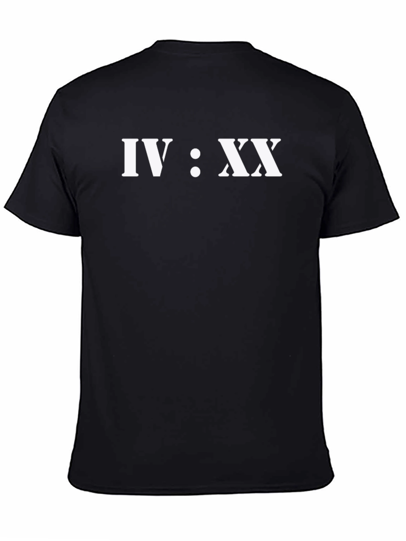 IV:XX Graphic Tee - Classic Black T-Shirt