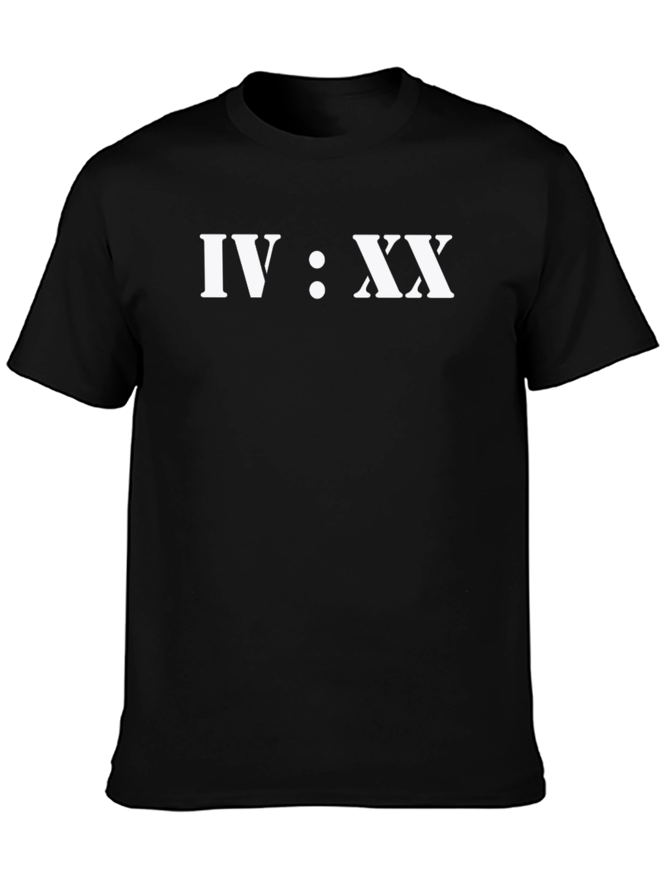 IV:XX Graphic Tee - Classic Black T-Shirt
