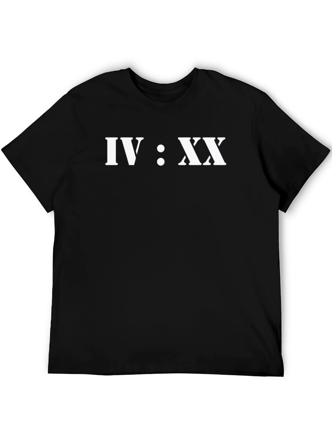 IV:XX Graphic Tee - Classic Black T-Shirt